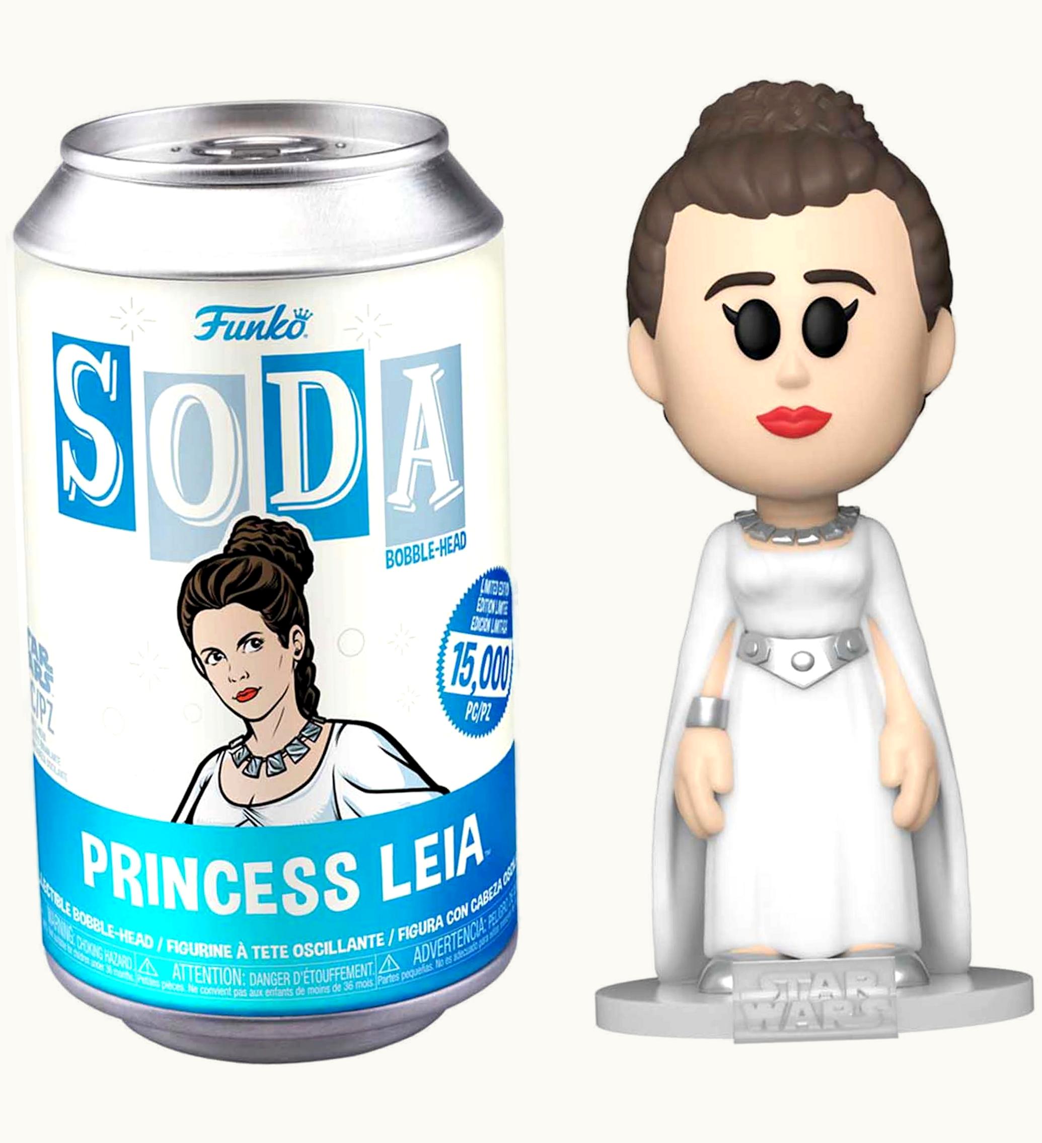 Funko Funko Soda Star Wars Princess Leia Open Can Common Figure