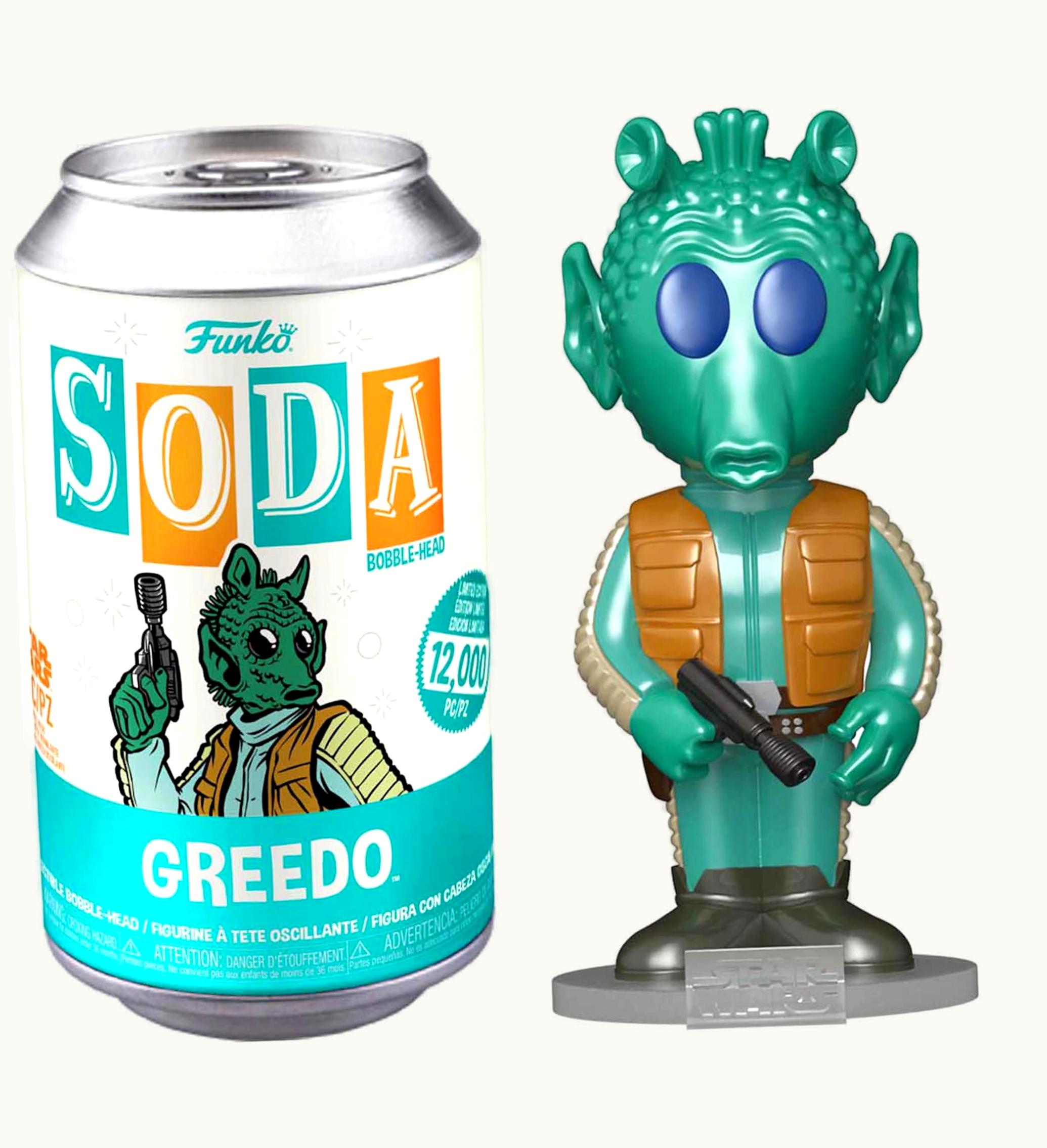 Funko Funko Soda Star Wars Greedo Open Can Chase Figure