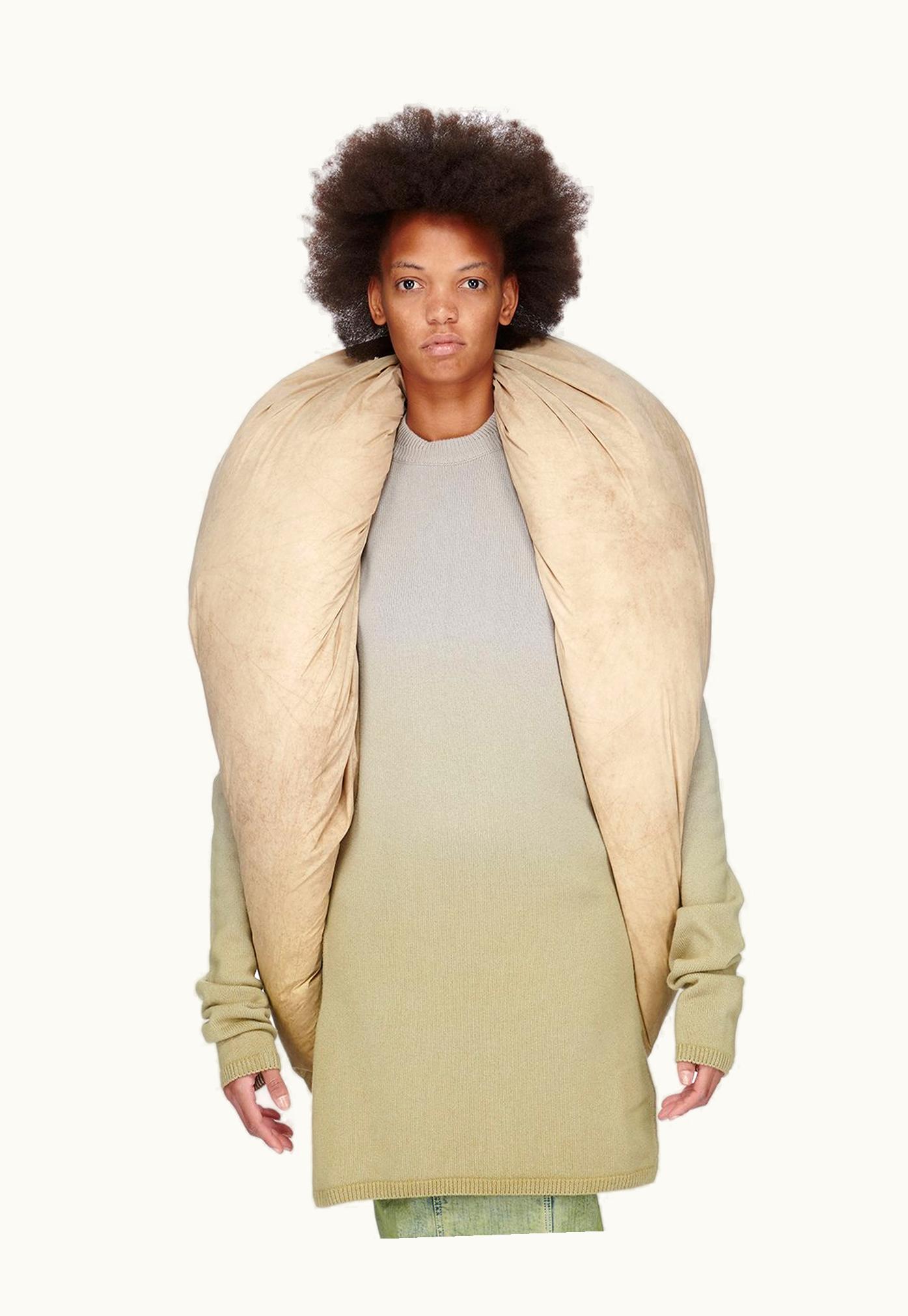 Rick Owens Moncler + Rick Owens FW23 Donut Jkt In Acid Degrade Nylon