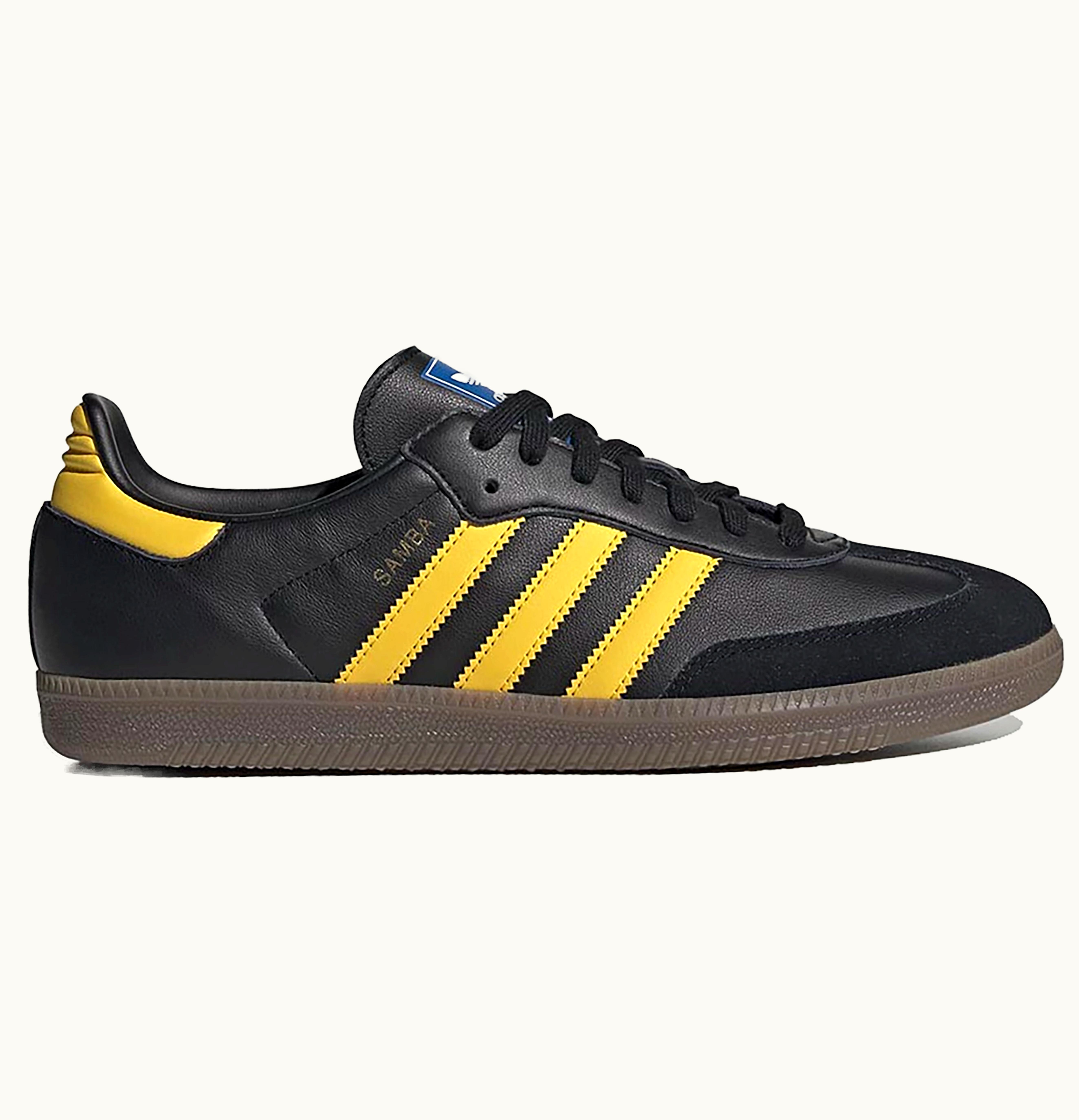 Adidas adidas Samba OG Core Black Equipment Yellow