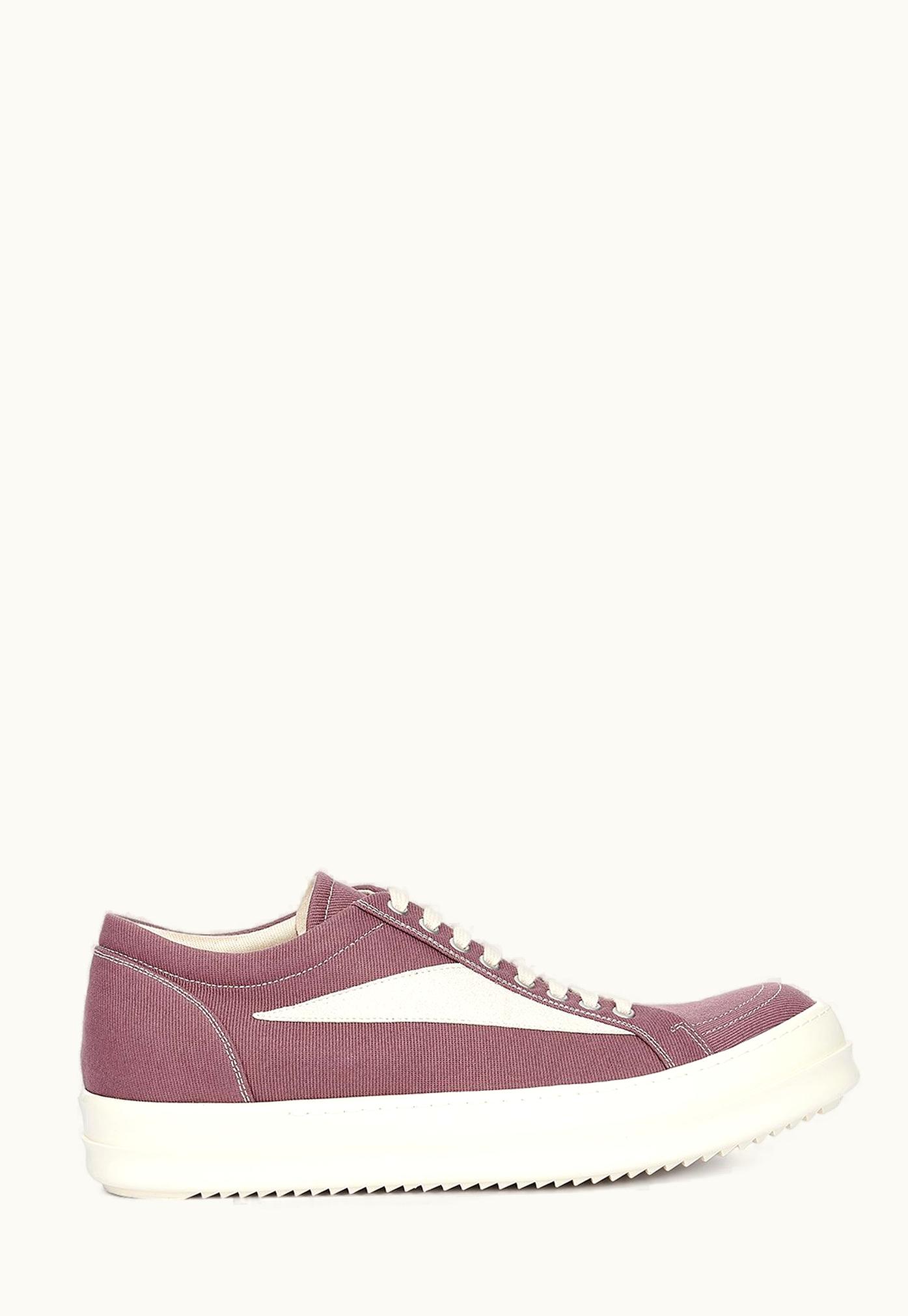 Rick Owens Rick Owens DRKSHDW Luxor Vintage Sneakers Mauve/Milk 13oz Overdyed Denim
