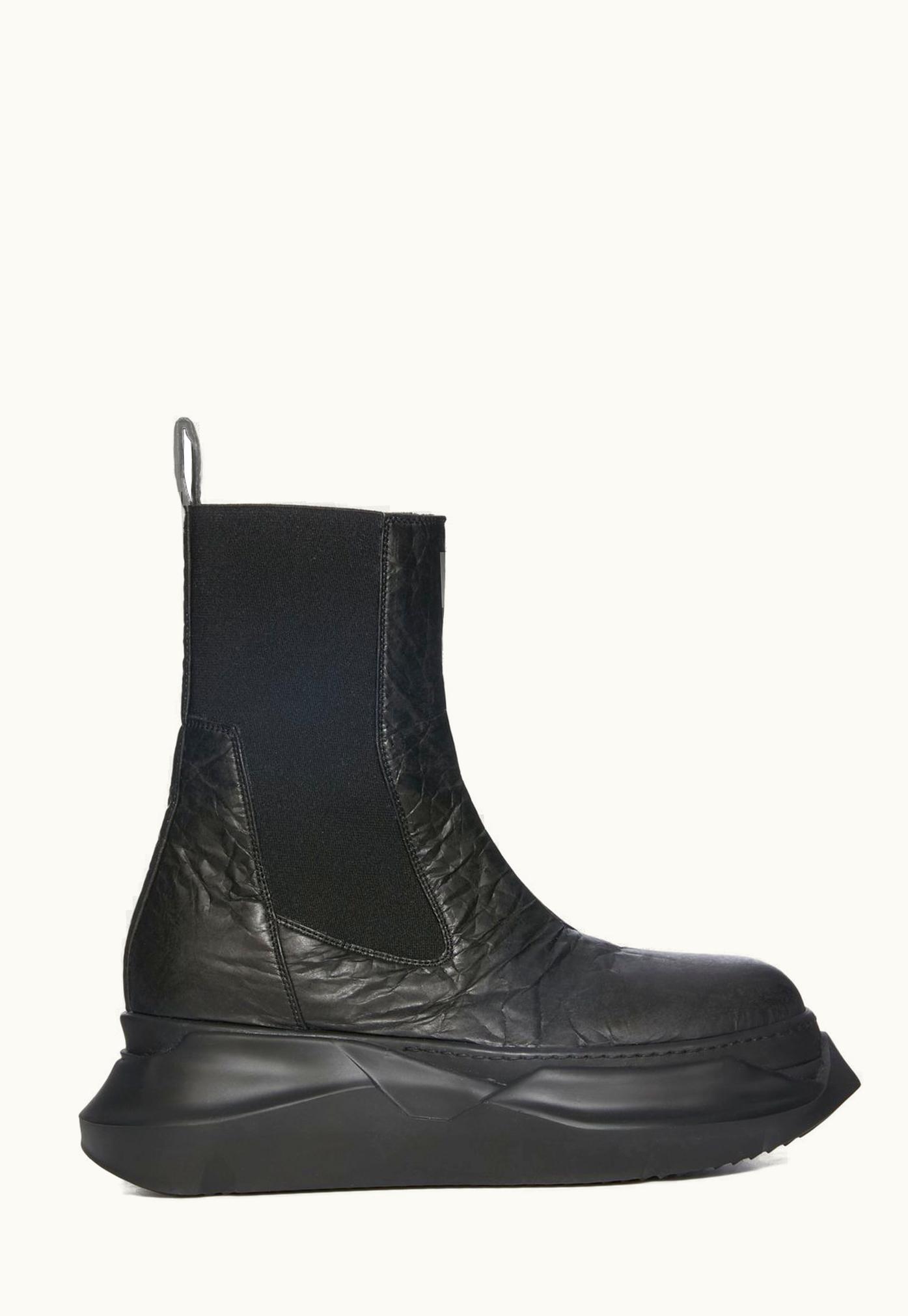 Rick Owens Rick Owens DRKSHDW FW23 LUXOR Beatle Abstract Sneakers Black Paper Poly