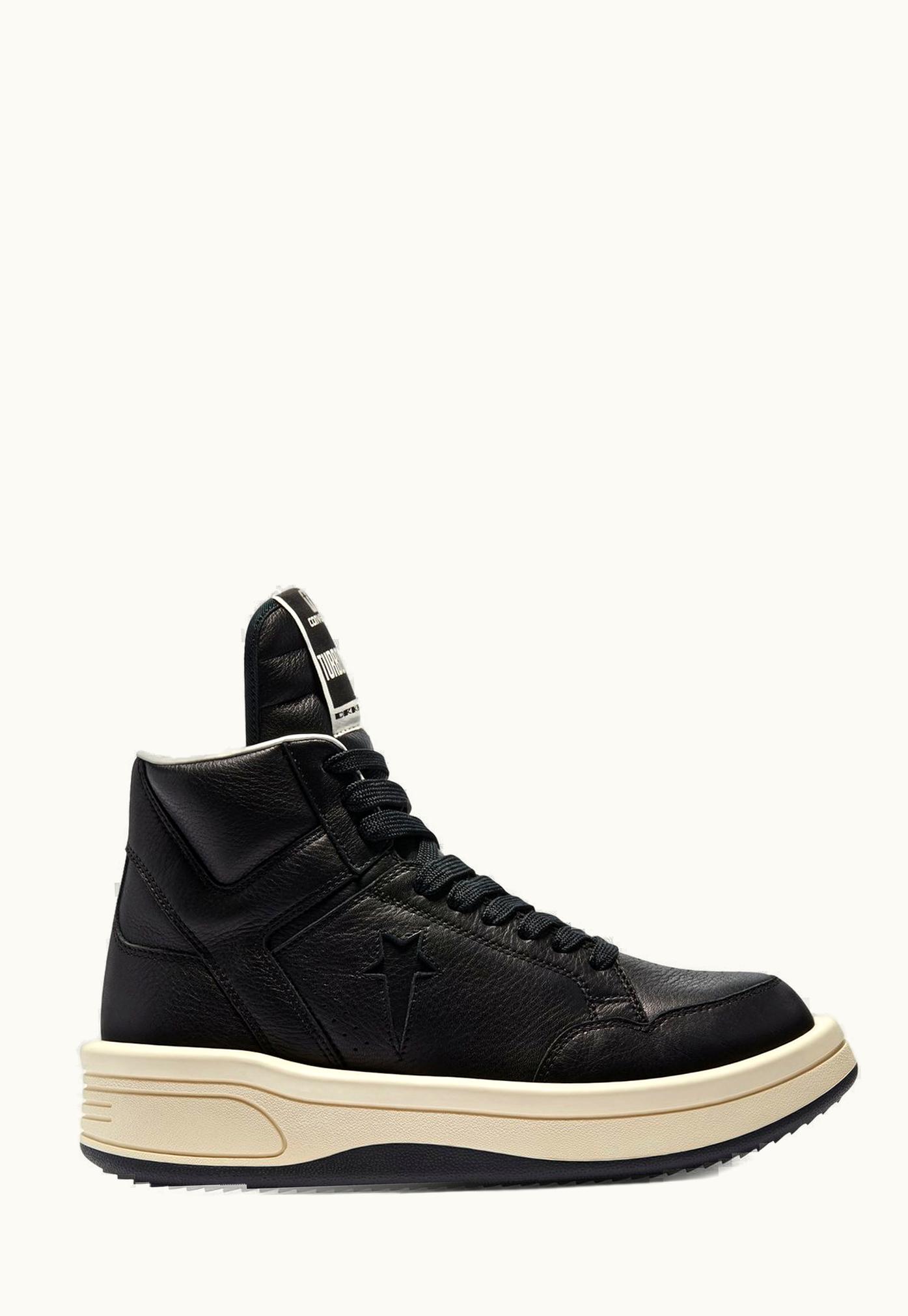 Rick Owens Rick Owens DRKSHDW X Converse Turbowpn In Black And White