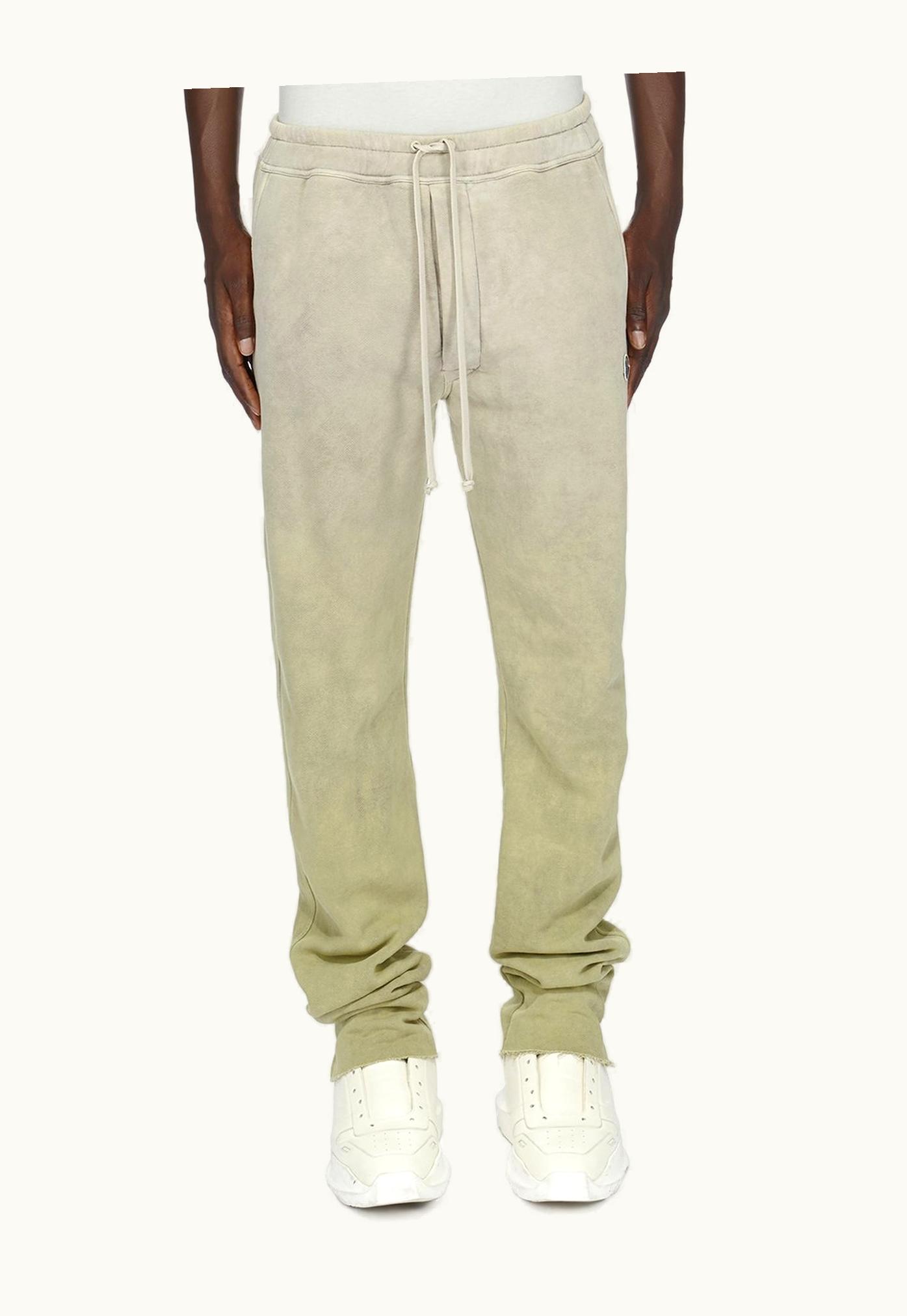 Rick Owens Moncler + Rick Owens FW23 Berlin Drawstrings In Acid Degrade Technical Felpa Jersey