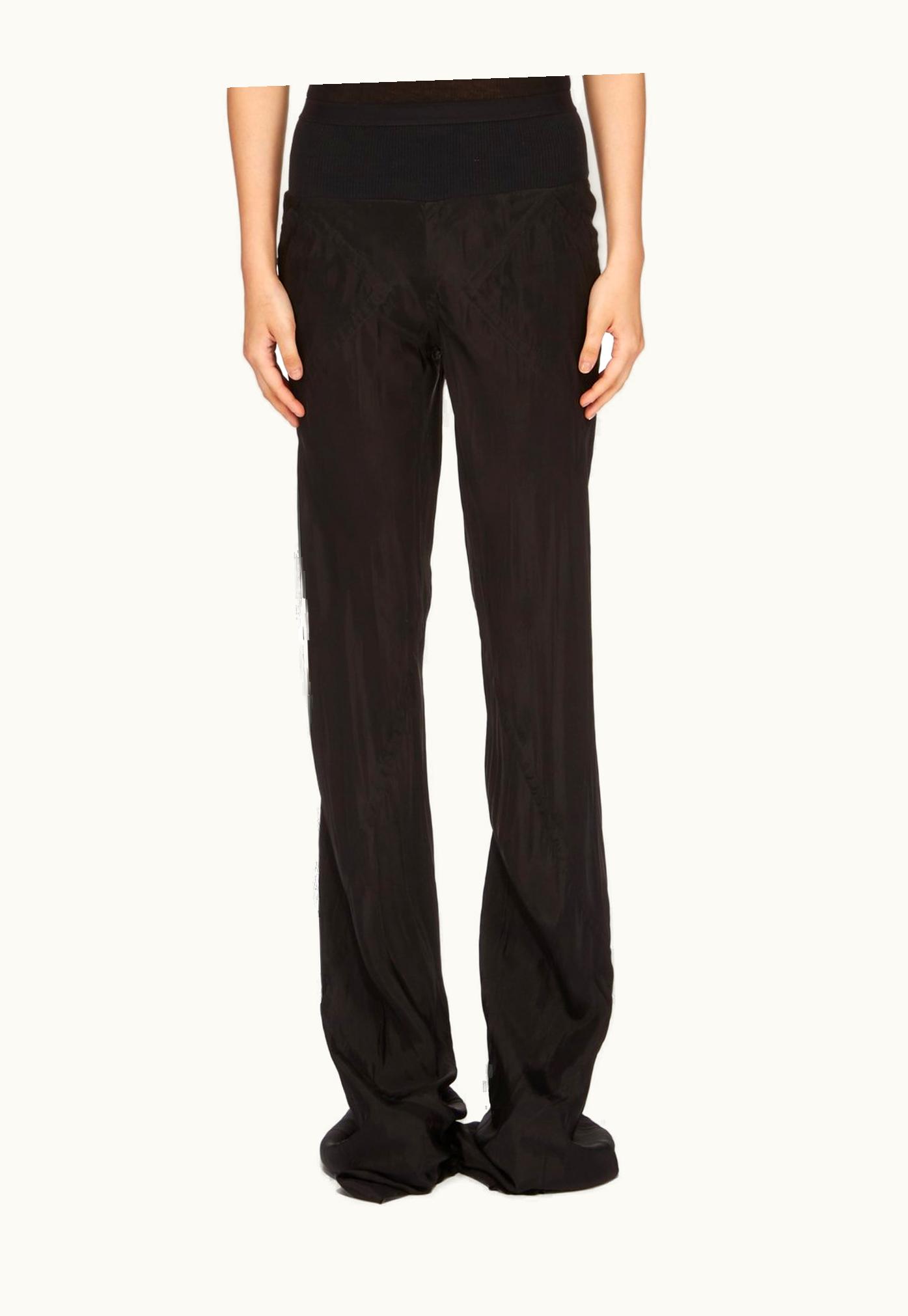 Rick Owens Rick Owens SS24 Lido Bias In Black Cupro Japonette