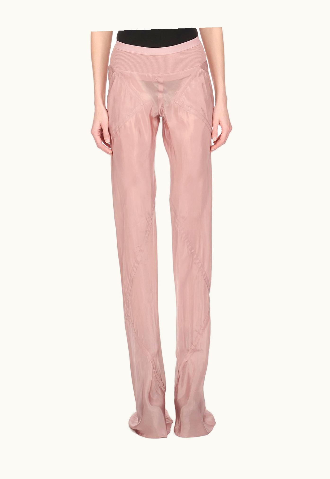 Rick Owens Rick Owens SS24 Lido Bias In Dusty Pink Cupro Japonette