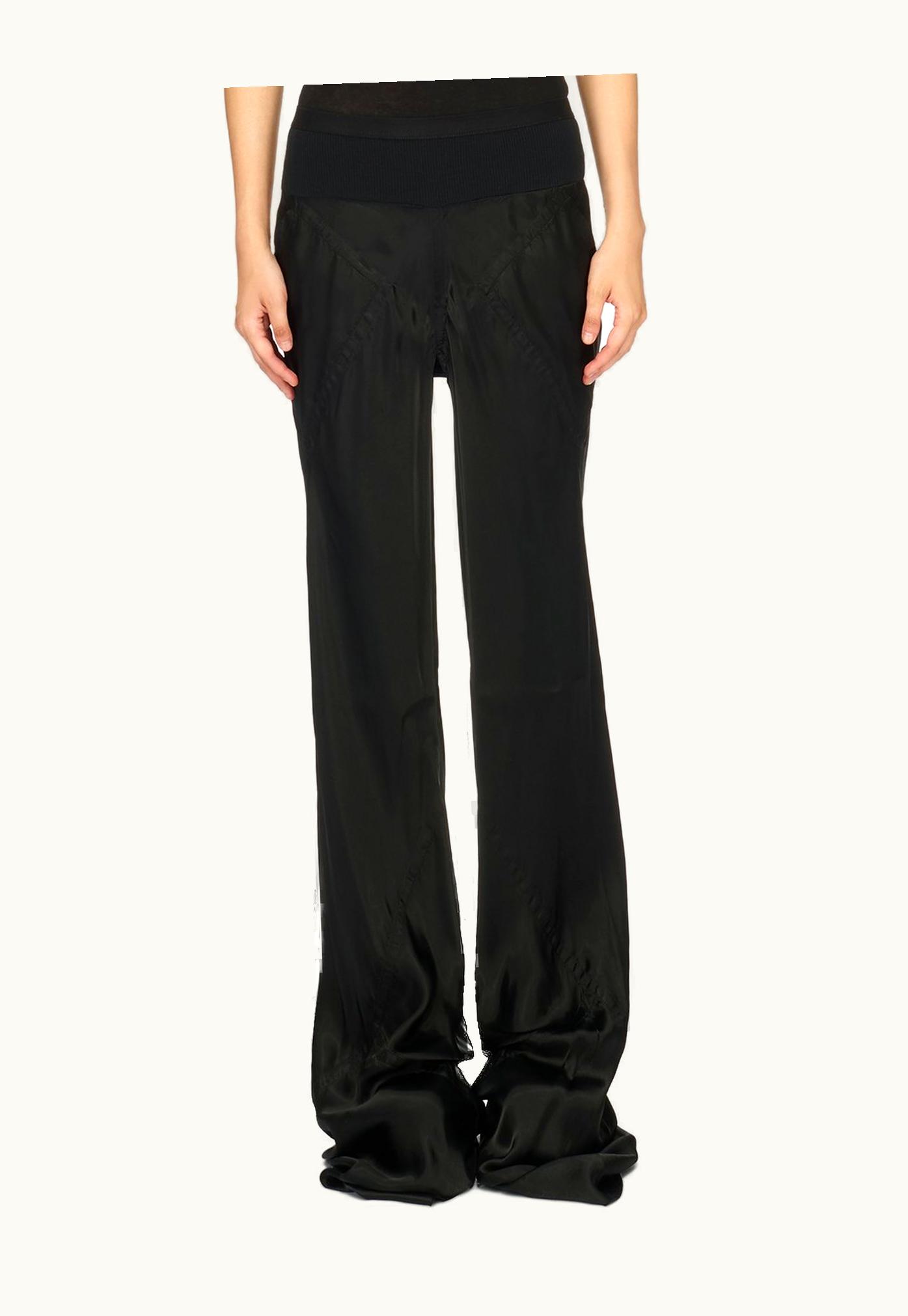 Rick Owens Rick Owens FW23 Luxor Bias In Black Cupro Satin