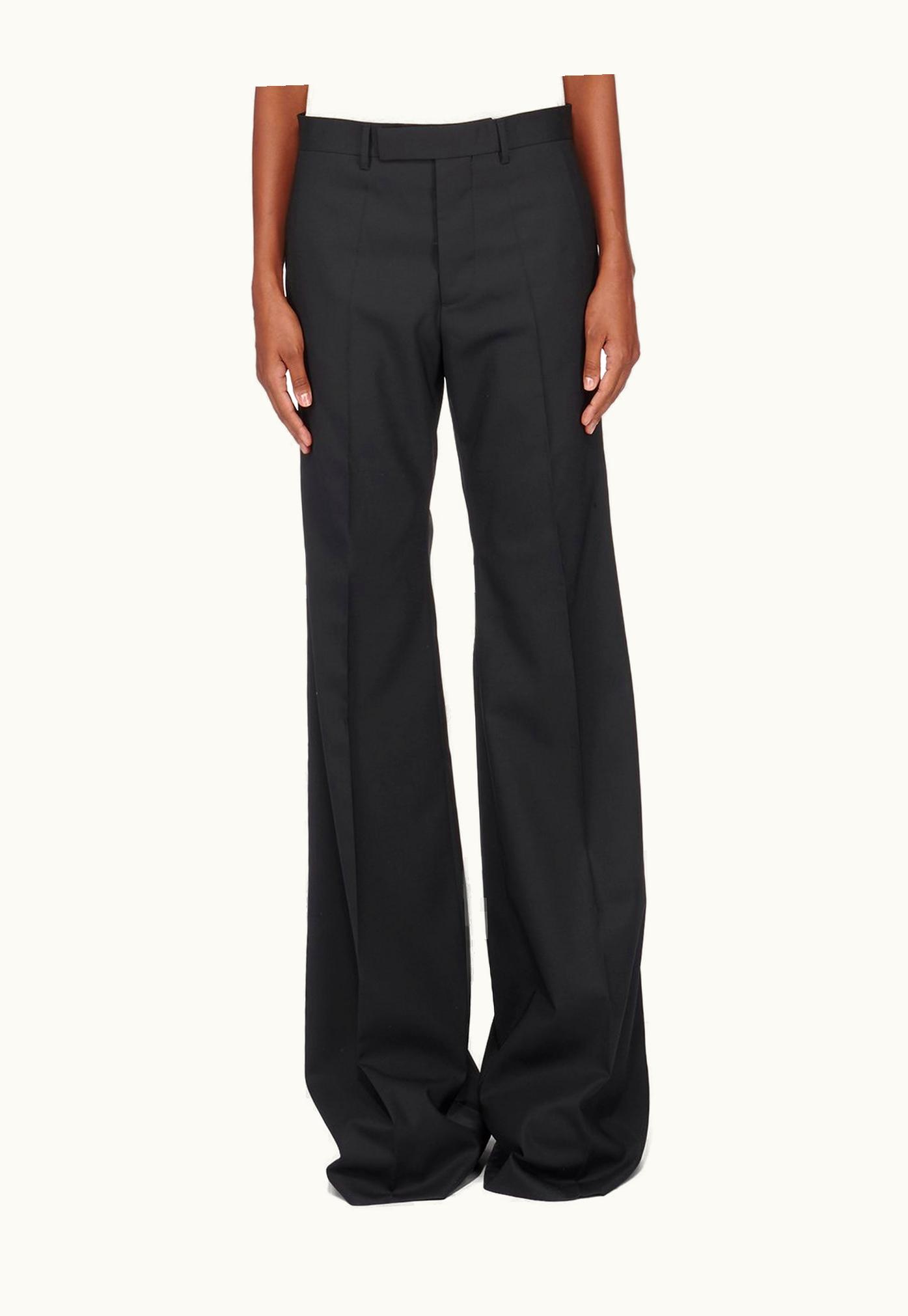 Rick Owens Rick Owens FW23 Luxor Wide Astaires In Paper Finish Wool