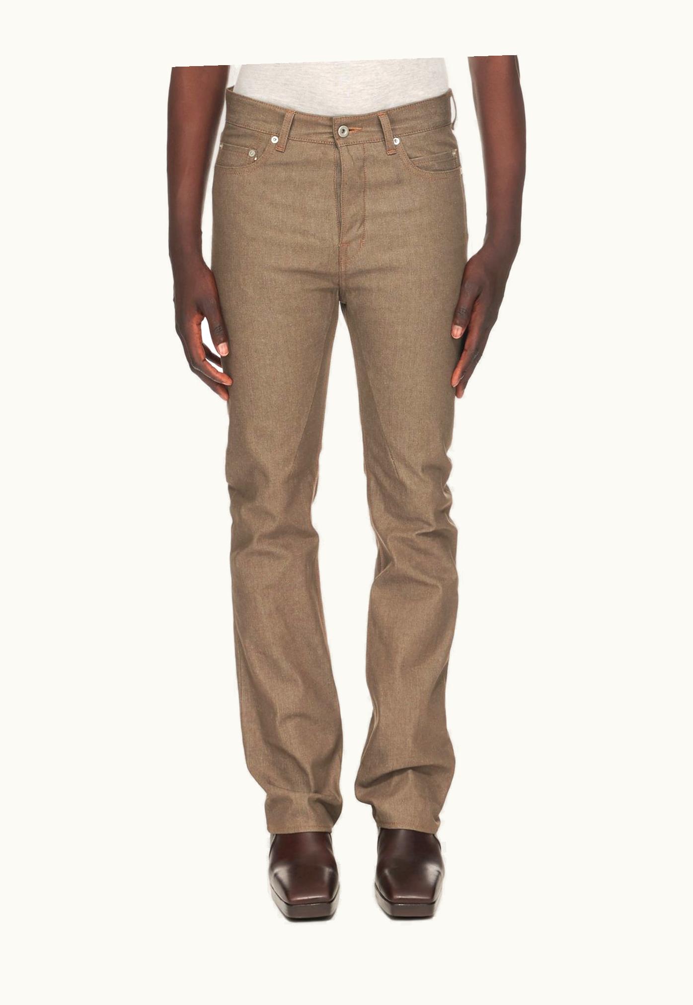 Rick Owens Rick Owens FW23 Luxor Jim Cut In 12oz Sage Denim