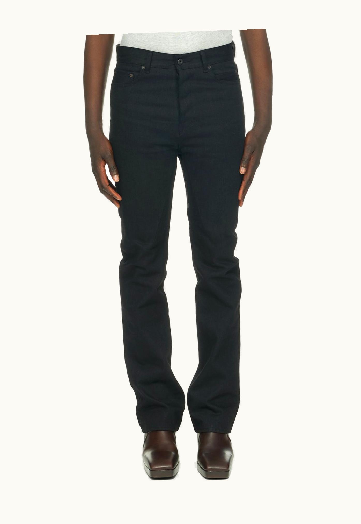 Rick Owens Rick Owens DRKSHDW FW23 Luxor Jim Cut In 16oz Black Denim
