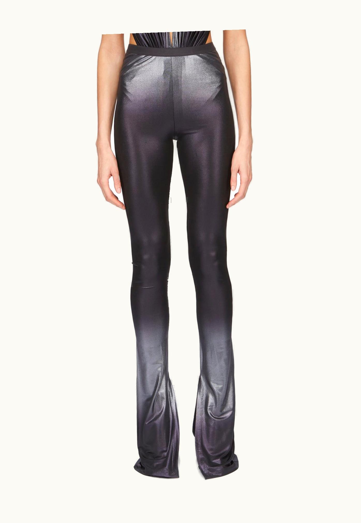 Rick Owens Rick Owens Lilies FW23 Luxor Carmen Pants In Degrade Glossy Viscose Jersey