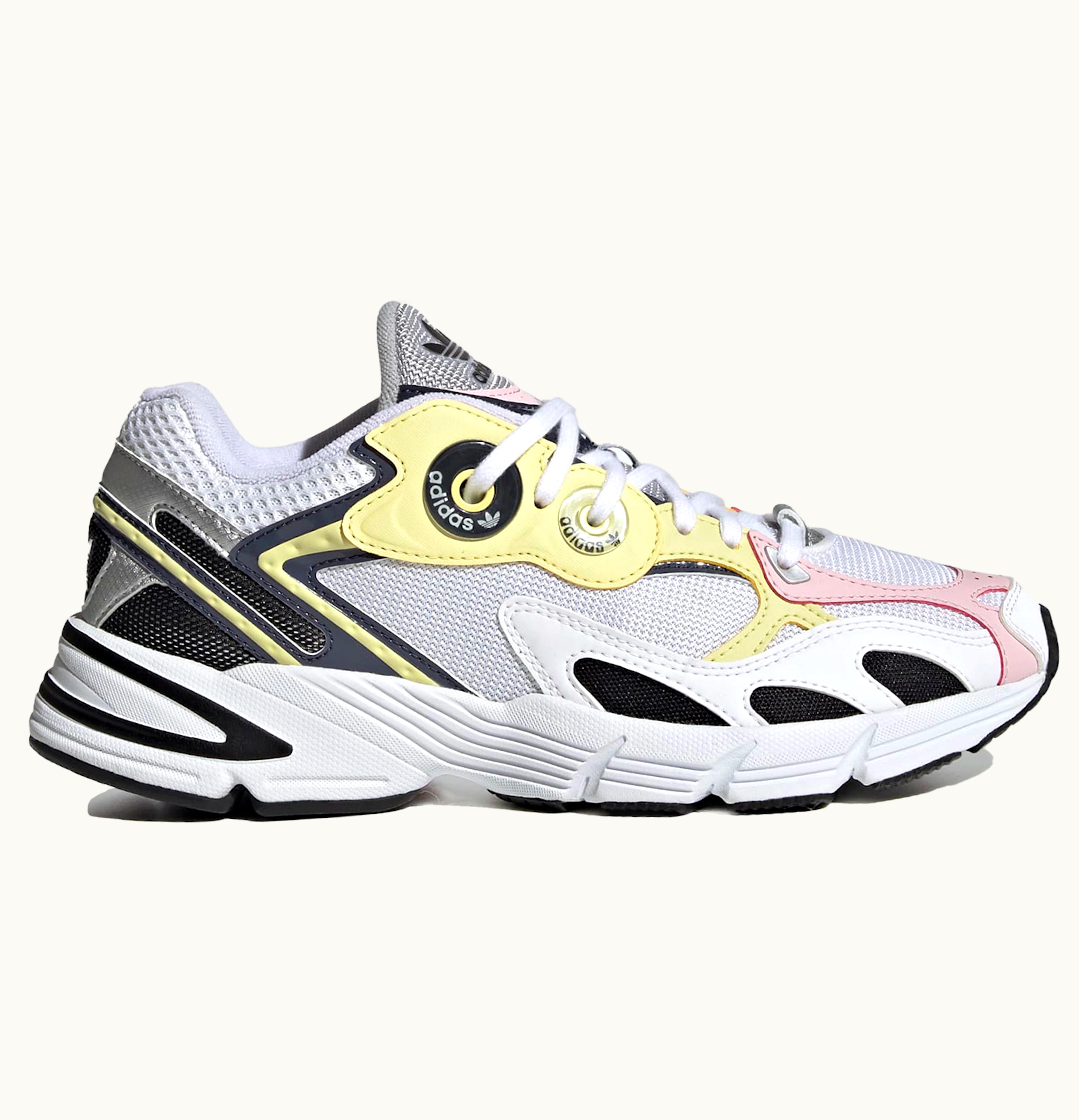 Adidas adidas Astir White Black Yellow Pink W