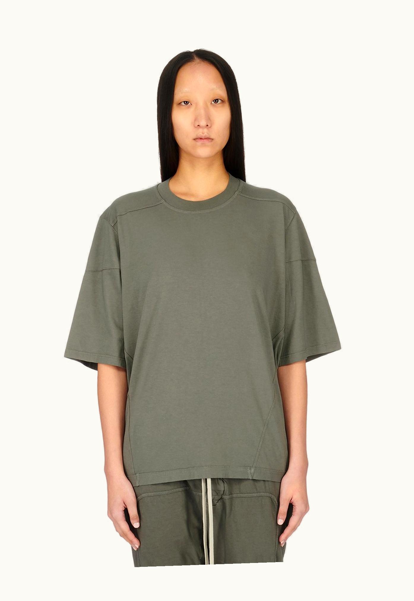 Rick Owens Rick Owens FW23 Luxor Walrus T In Hustler Blue Medium Weight Cotton Jersey