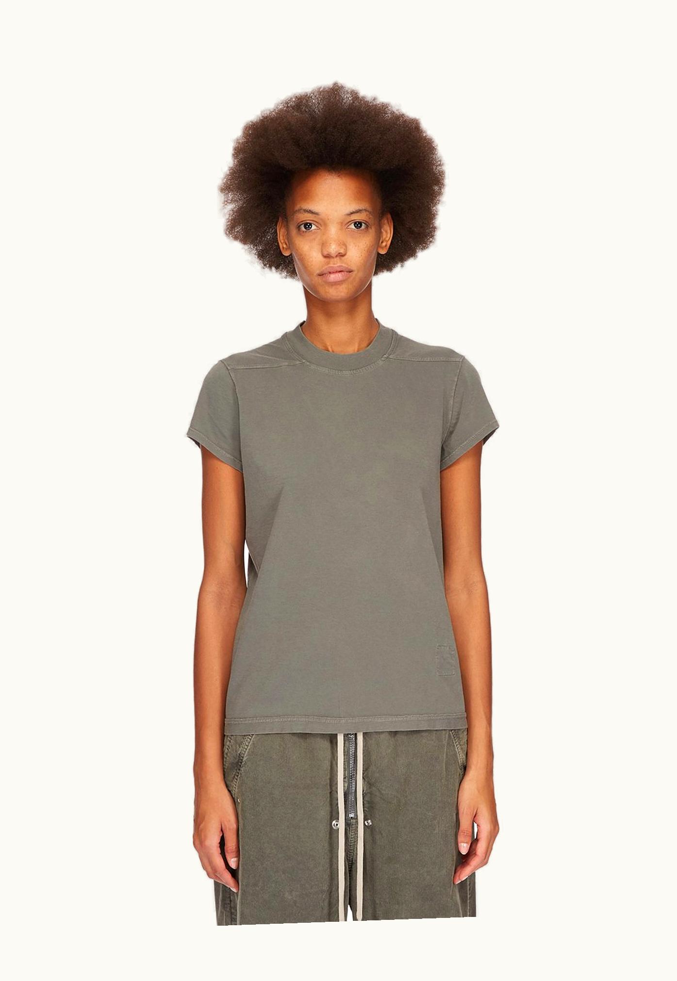 Rick Owens Rick Owens DRKSHDW FW23 Luxor Small Level T In Hustler Blue Medium Weight Cotton Jersey