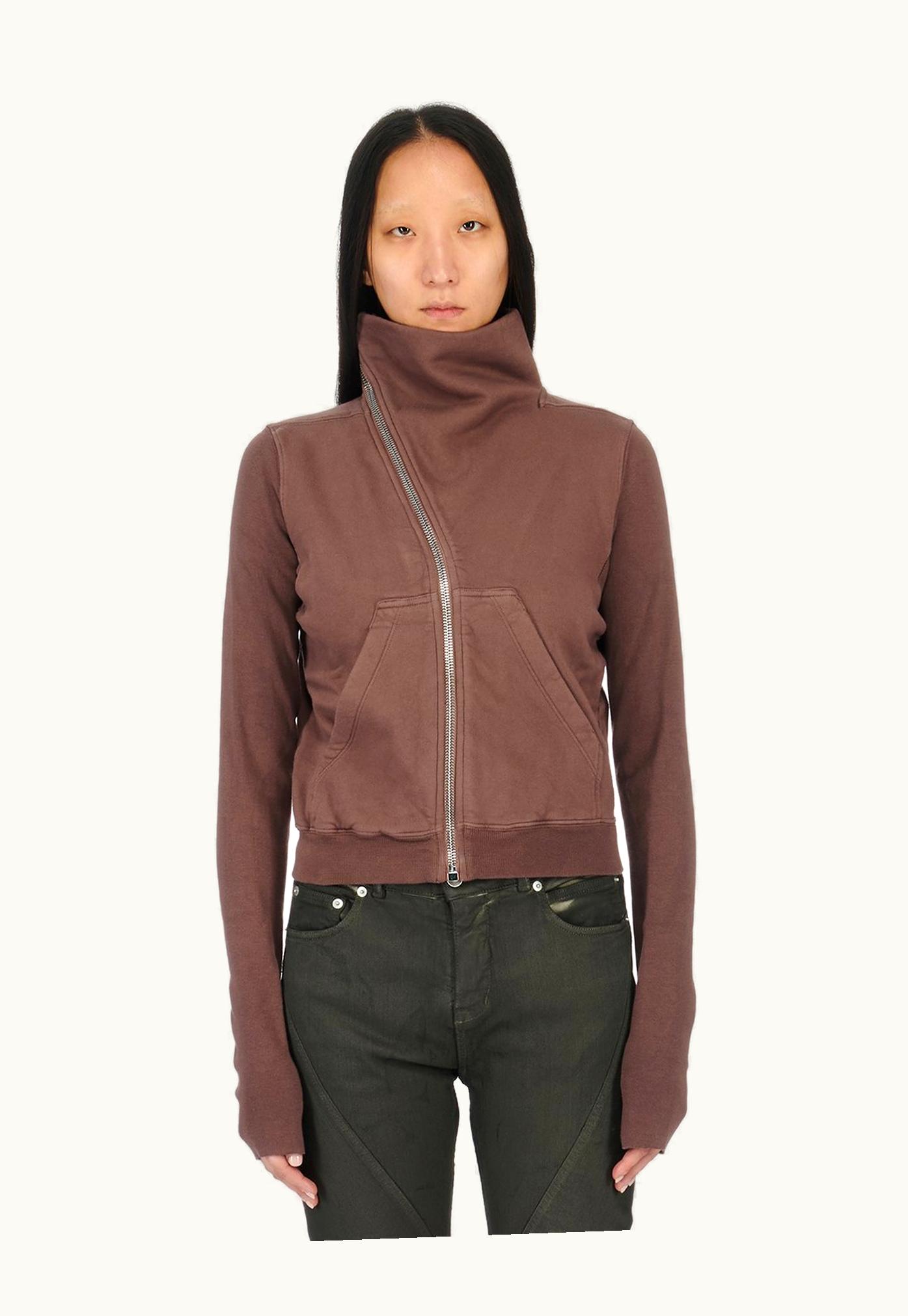 Rick Owens Rick Owens FW23 Luxor Mountain Sweat In Mauve Furka Heavy Sweatshirt
