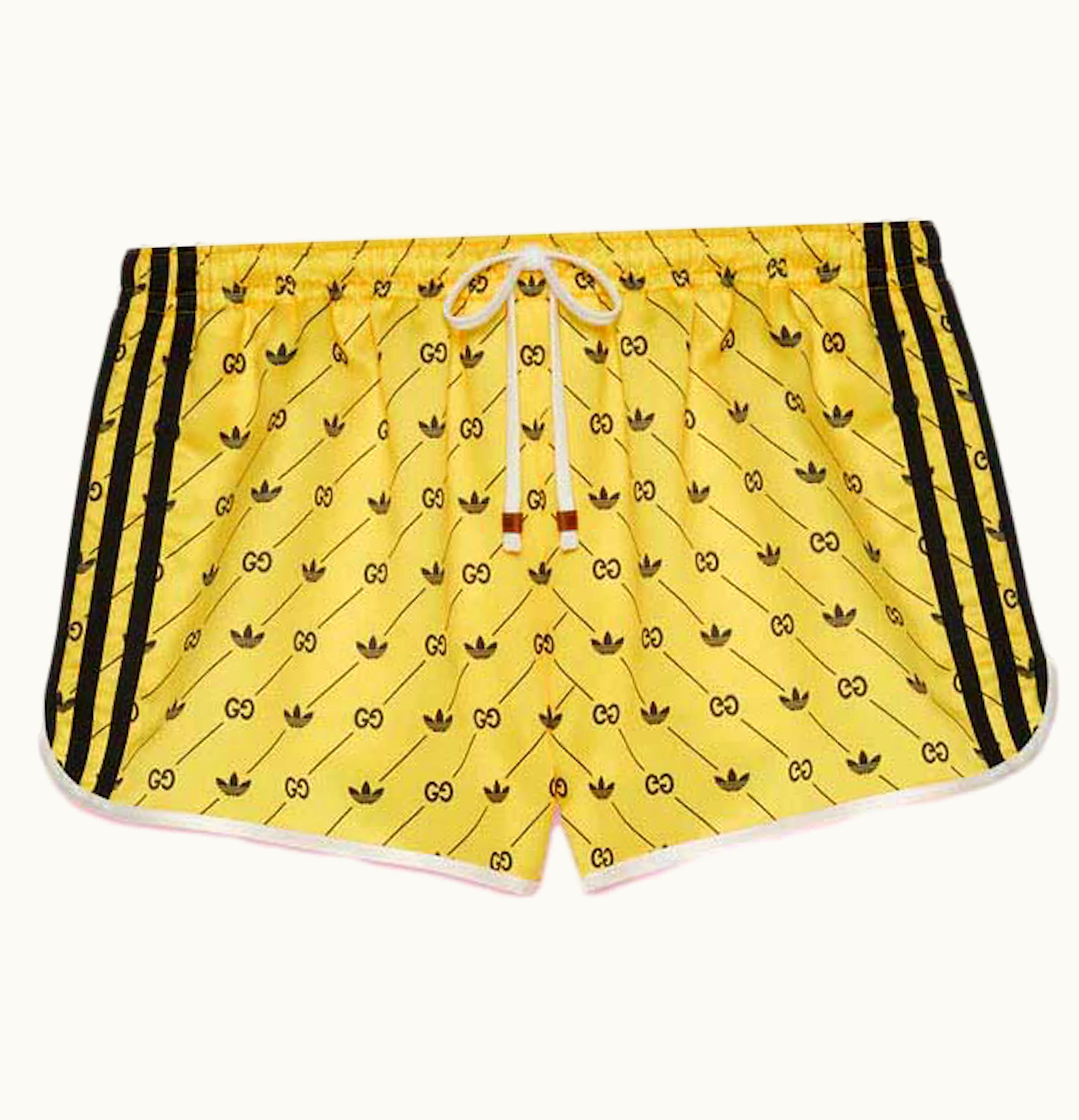 Gucci Gucci x adidas Shorts Yellow Black