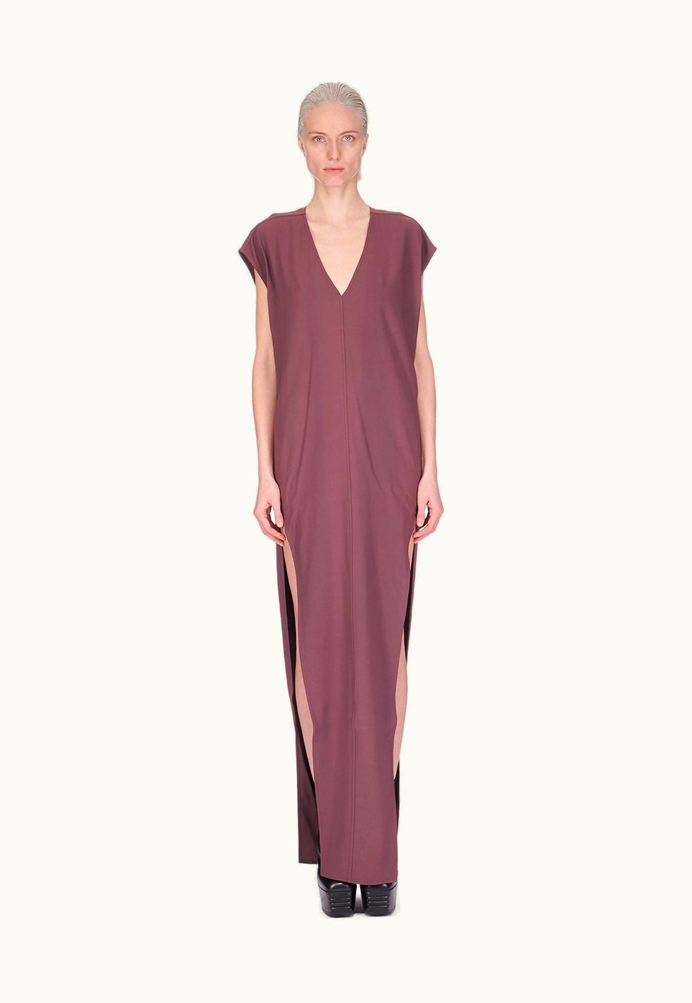 Rick Owens Rick Owens FW23 Luxor Arrowhead Gown In Heavy Cady