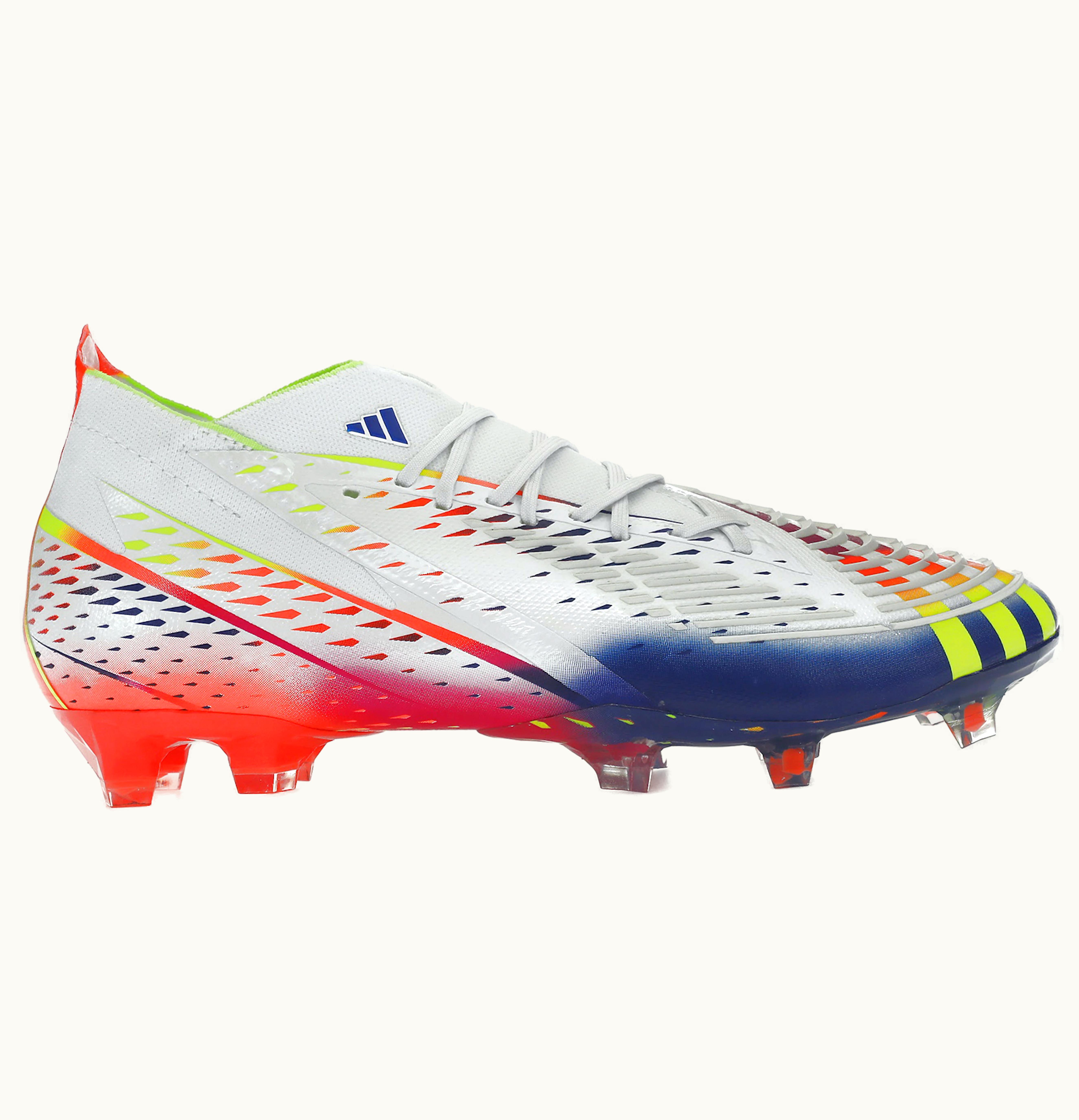 Adidas adidas Predator Edge1 FG White Solar Yellow Power Blue