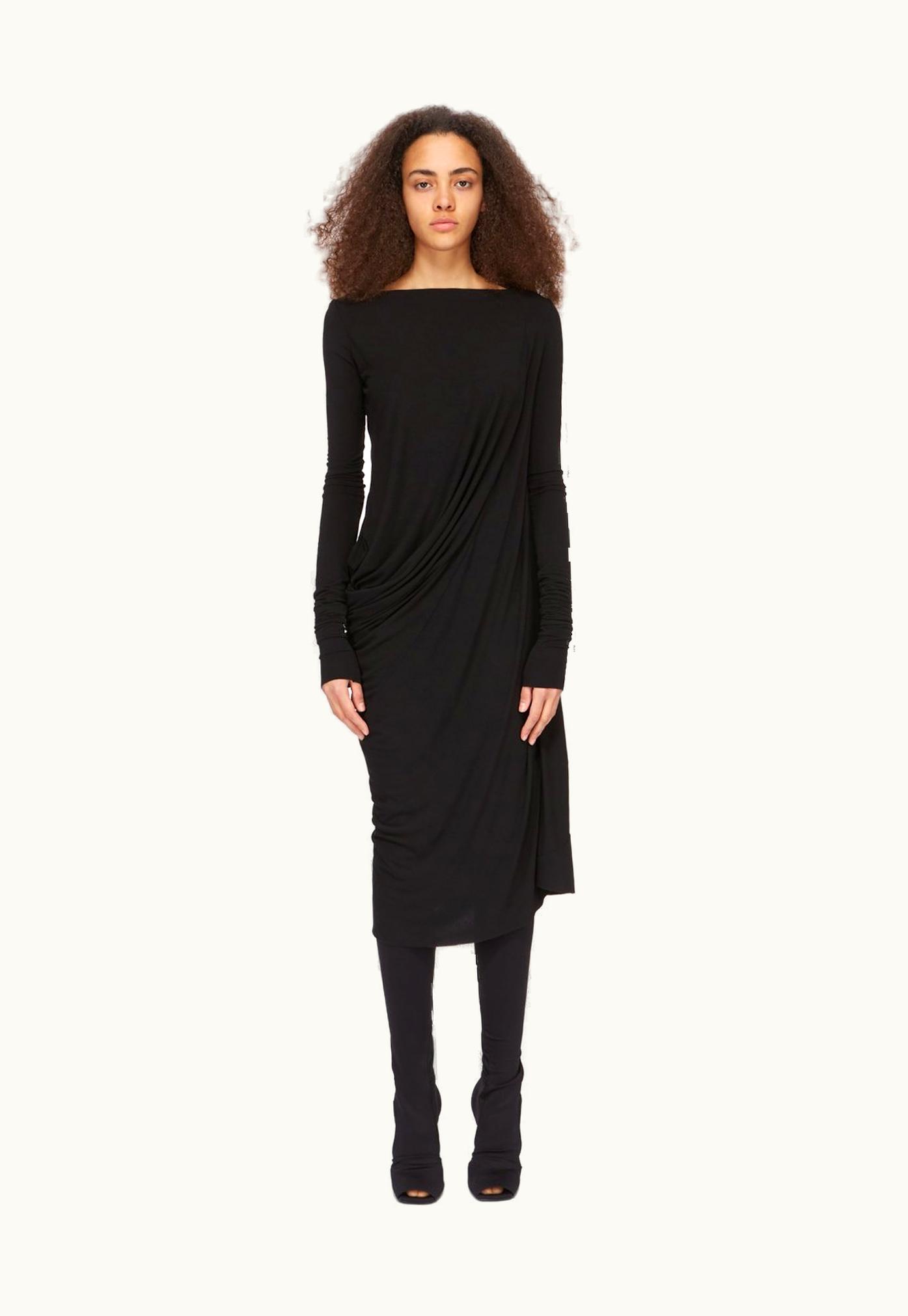 Rick Owens Rick Owens FW23 Luxor Ria Dress In Modal Cashmere Jersey