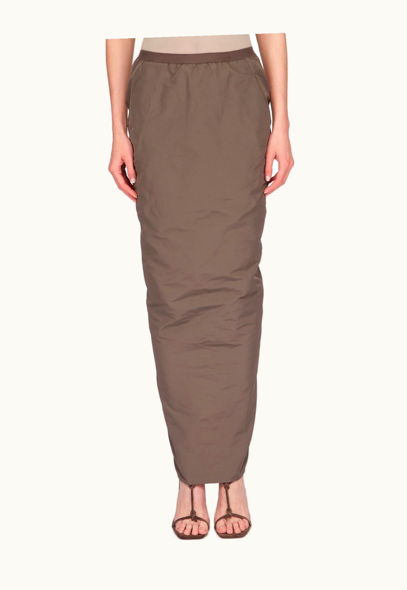 Rick Owens Rick Owens SS24 Lido Soft Pillar Long In Dust Kinetix Faille