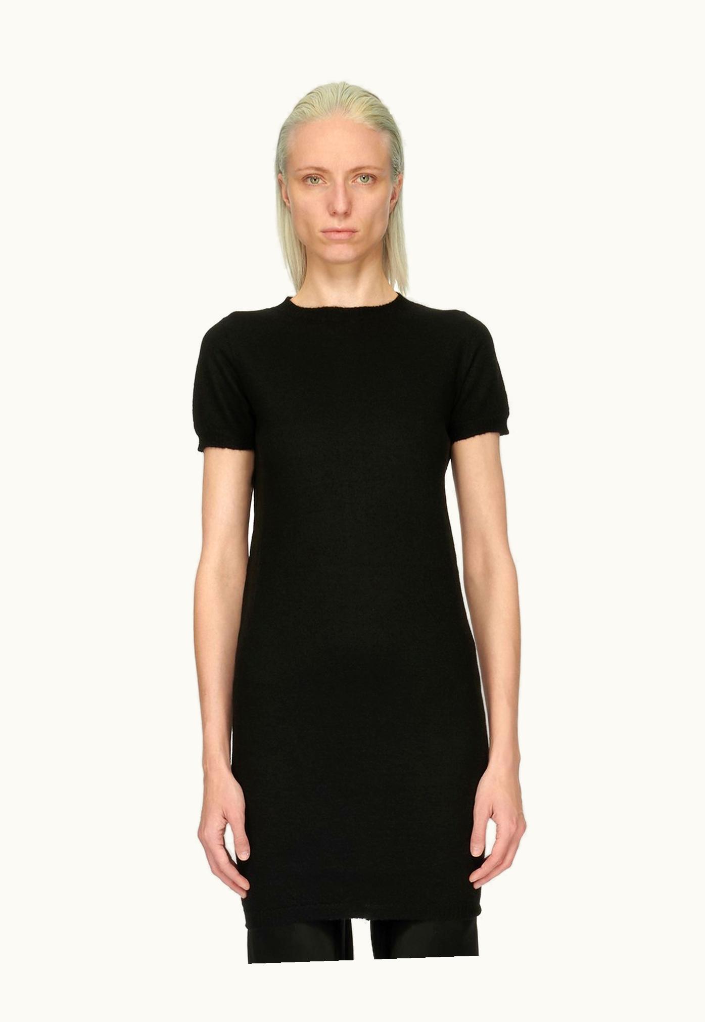 Rick Owens Rick Owens Forever SS Tunic In Black Boiled Cashmere