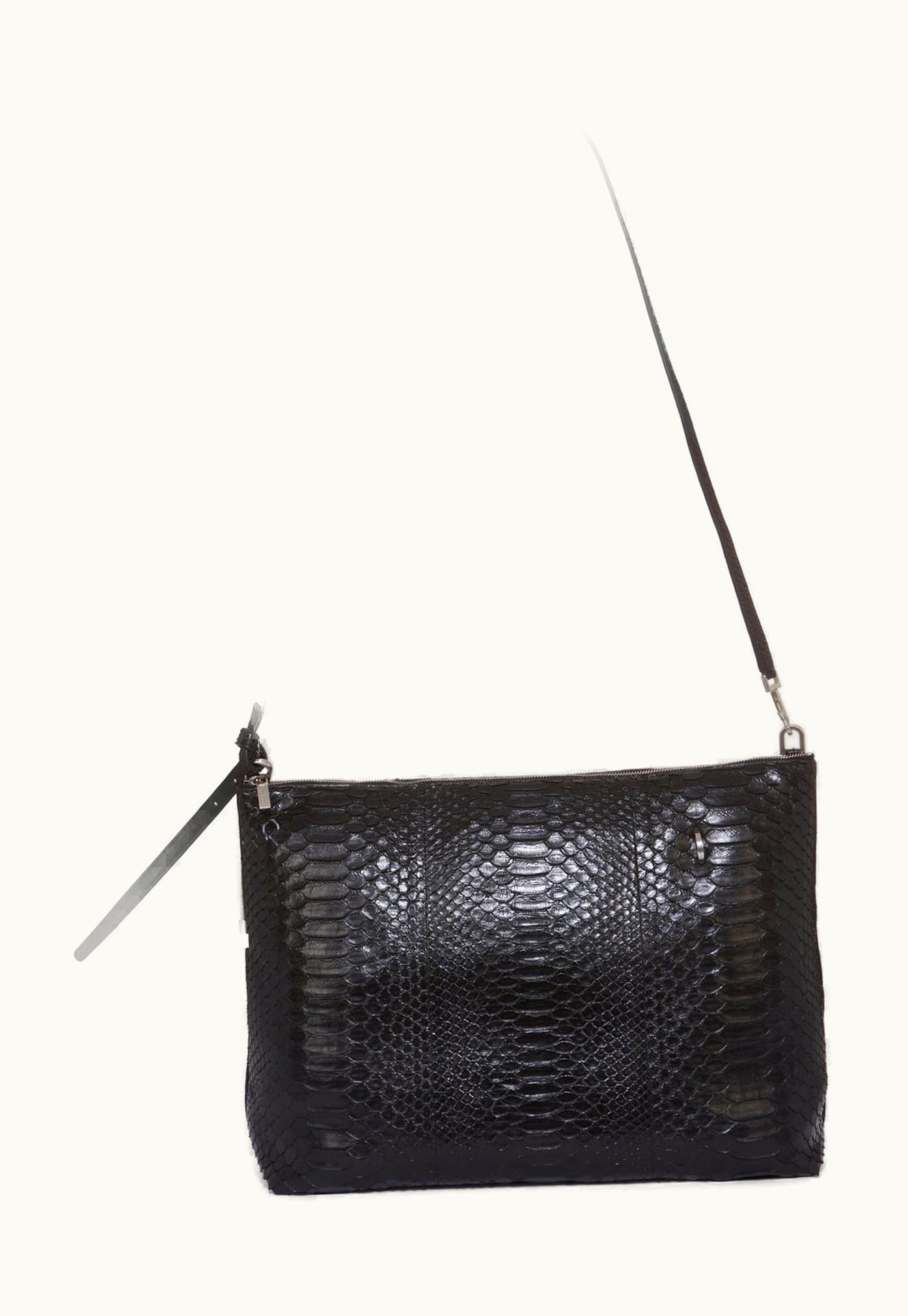 Rick Owens Rick Owens FW23 Luxor Big Adri In Black Python