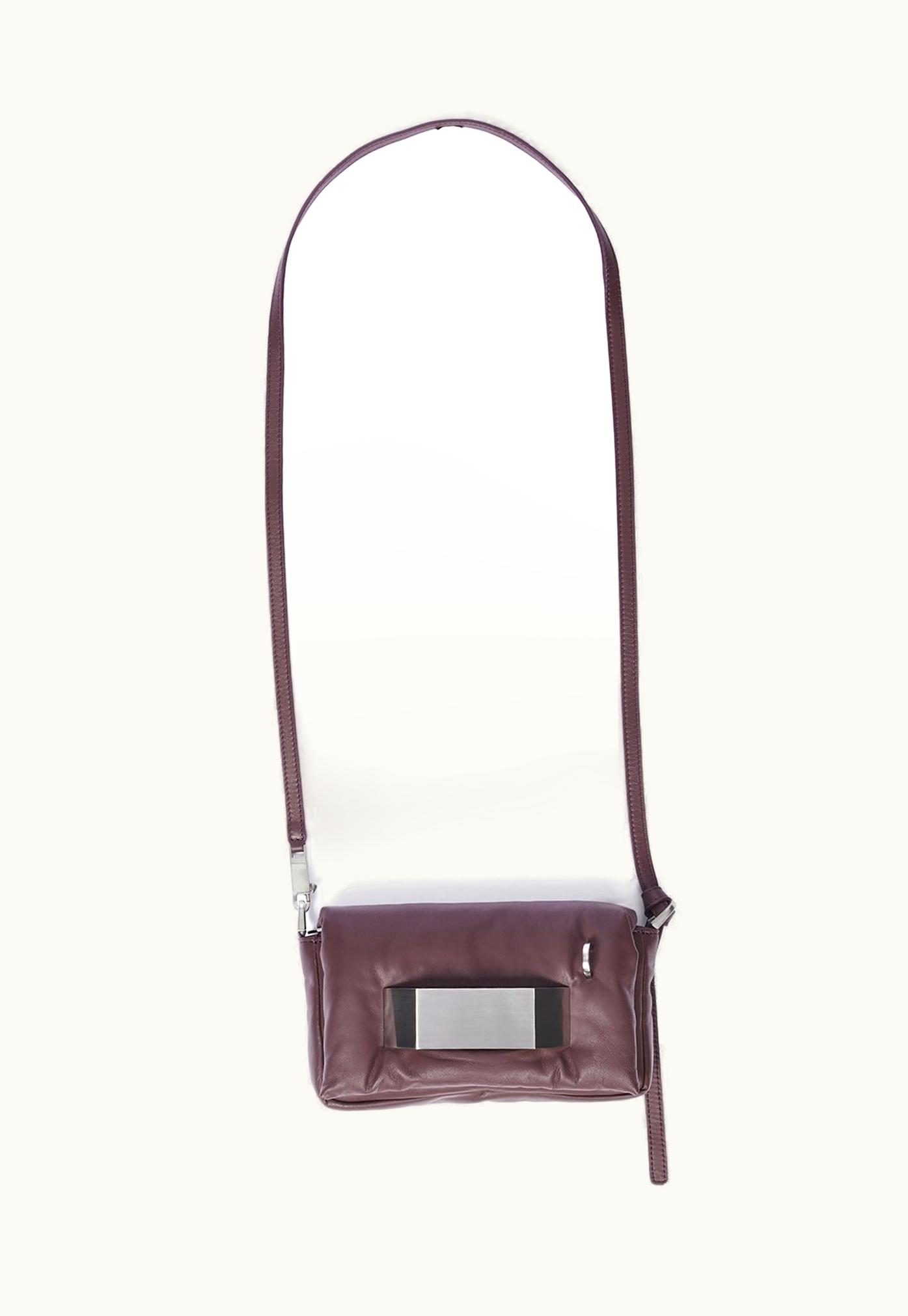 Rick Owens Rick Owens FW23 Luxor Pillow Griffin In Amethyst Peached Lambskin