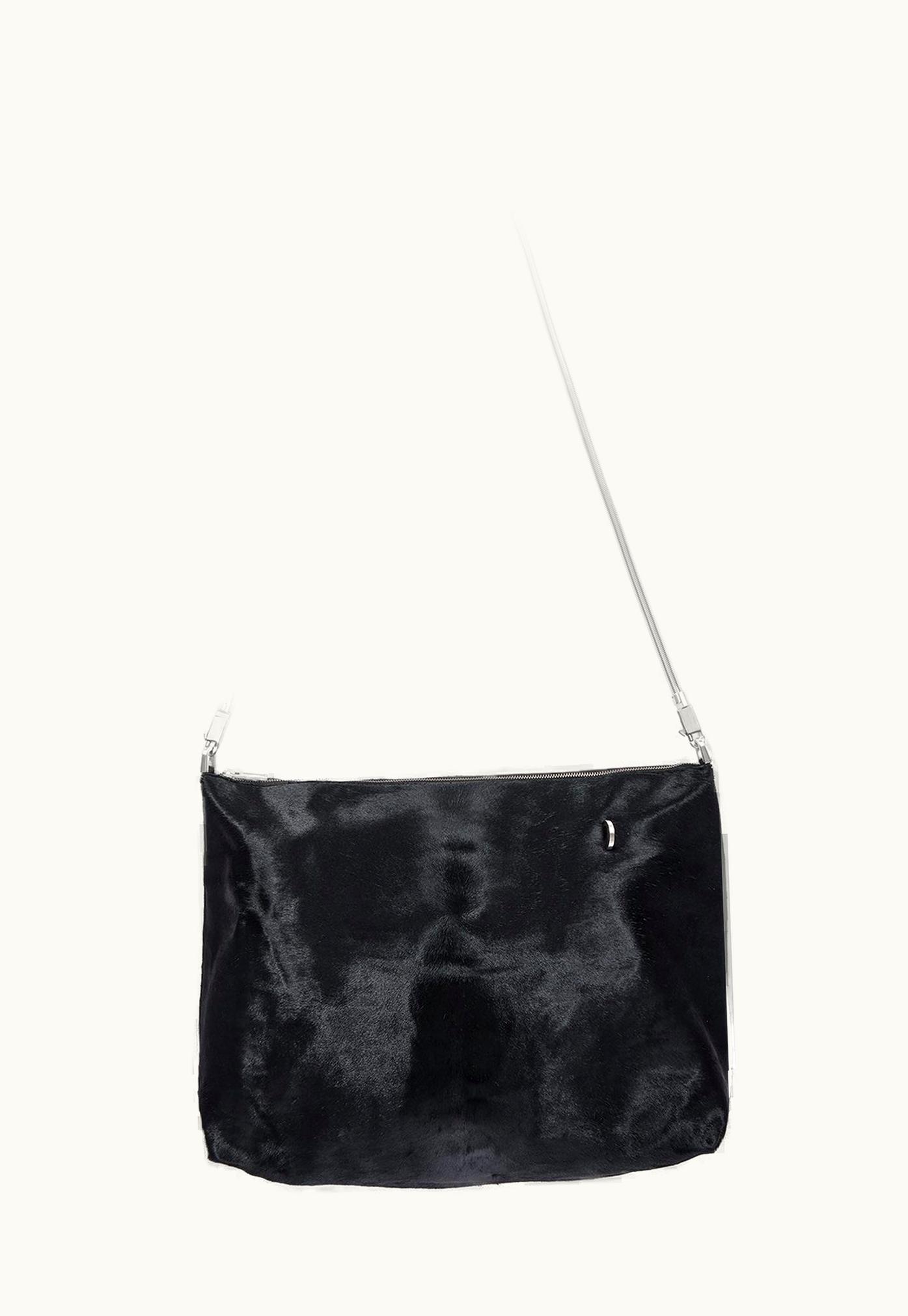 Rick Owens Rick Owens FW23 Luxor Runway Big Adri In Black Shaved Calf Leather