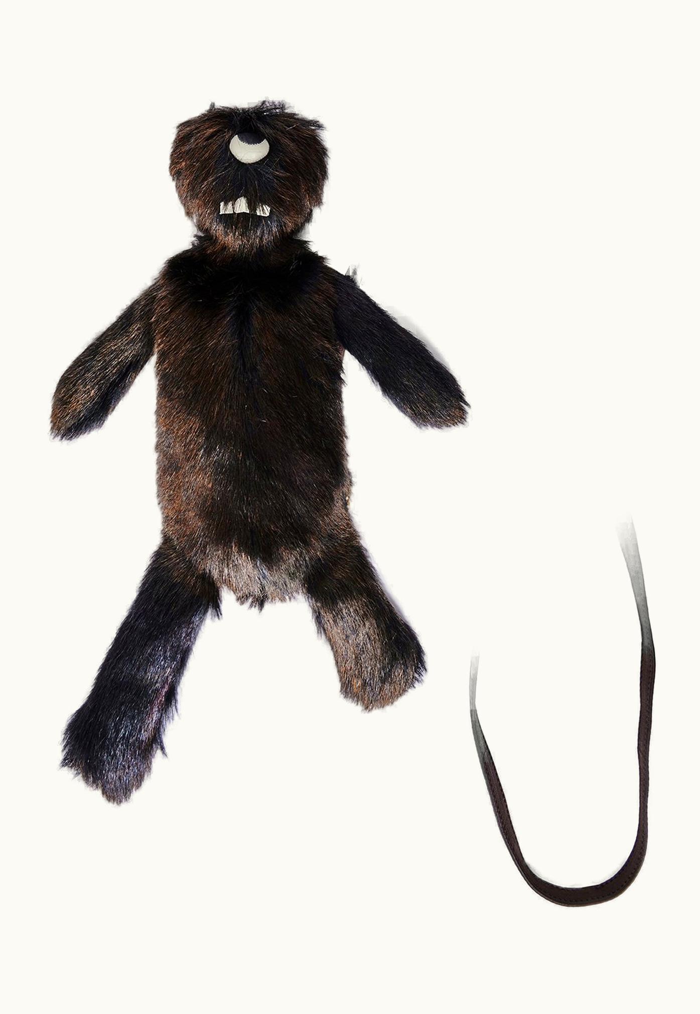 Rick Owens Rick Owens Hun Cyclop In Bronze Calf Fur