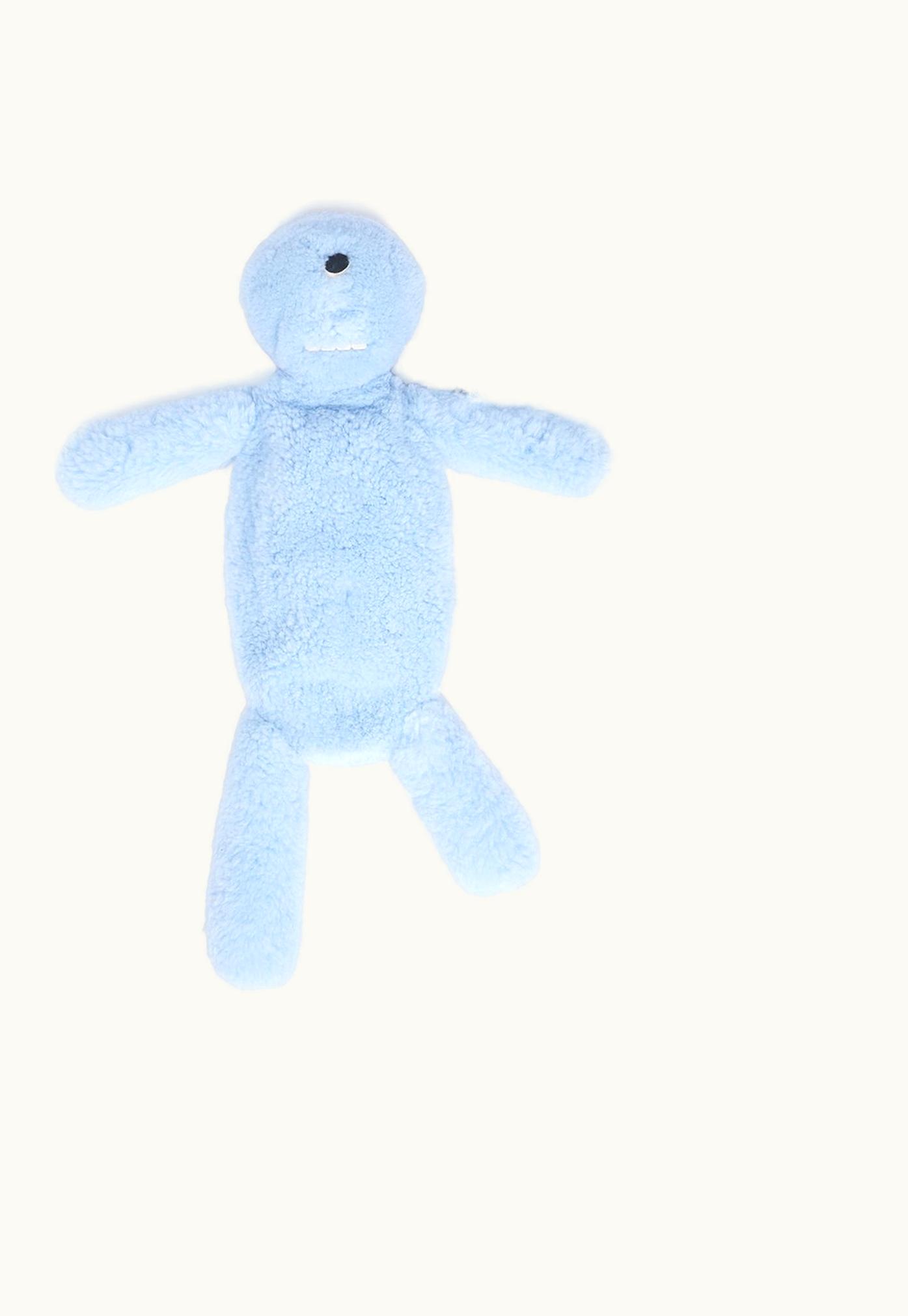 Rick Owens Rick Owens Hun Cyclop In Powder Blue Nutria Fur