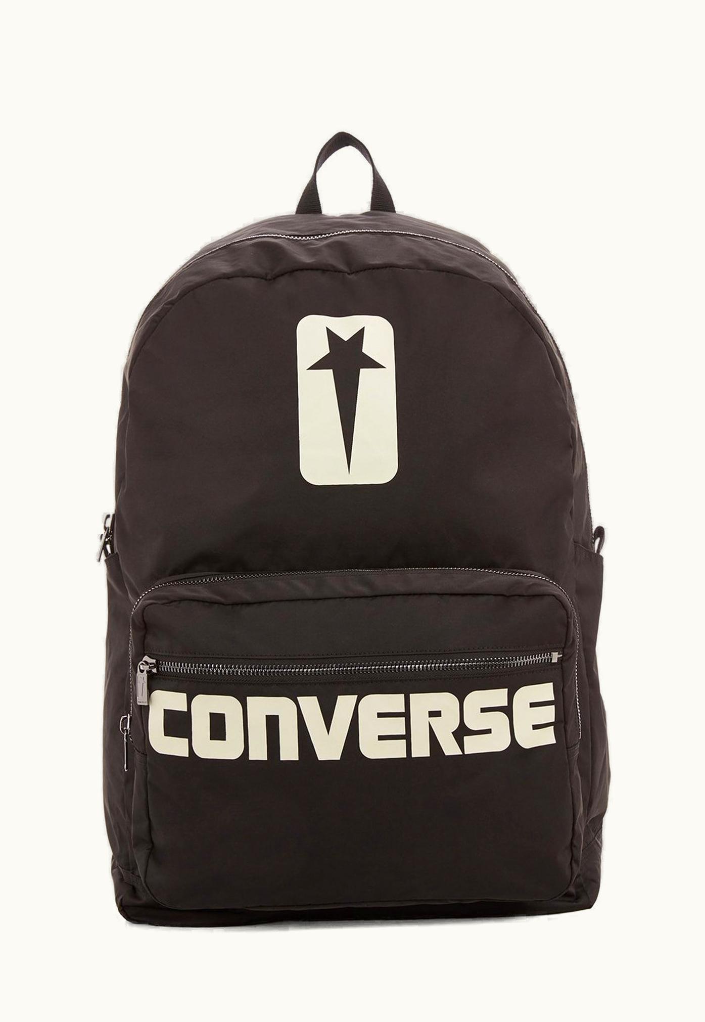 Rick Owens Rick Owens Converse X DRKSHDW Oversized Backpack Pearl Logo Black