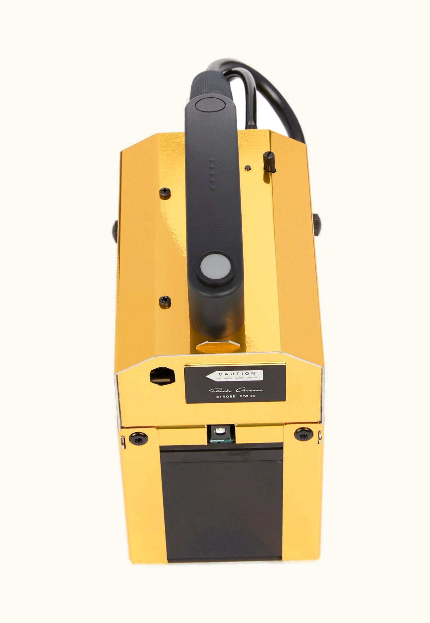 Rick Owens Rick Owens FW22 Strobe Handheld Fog Machine Gold