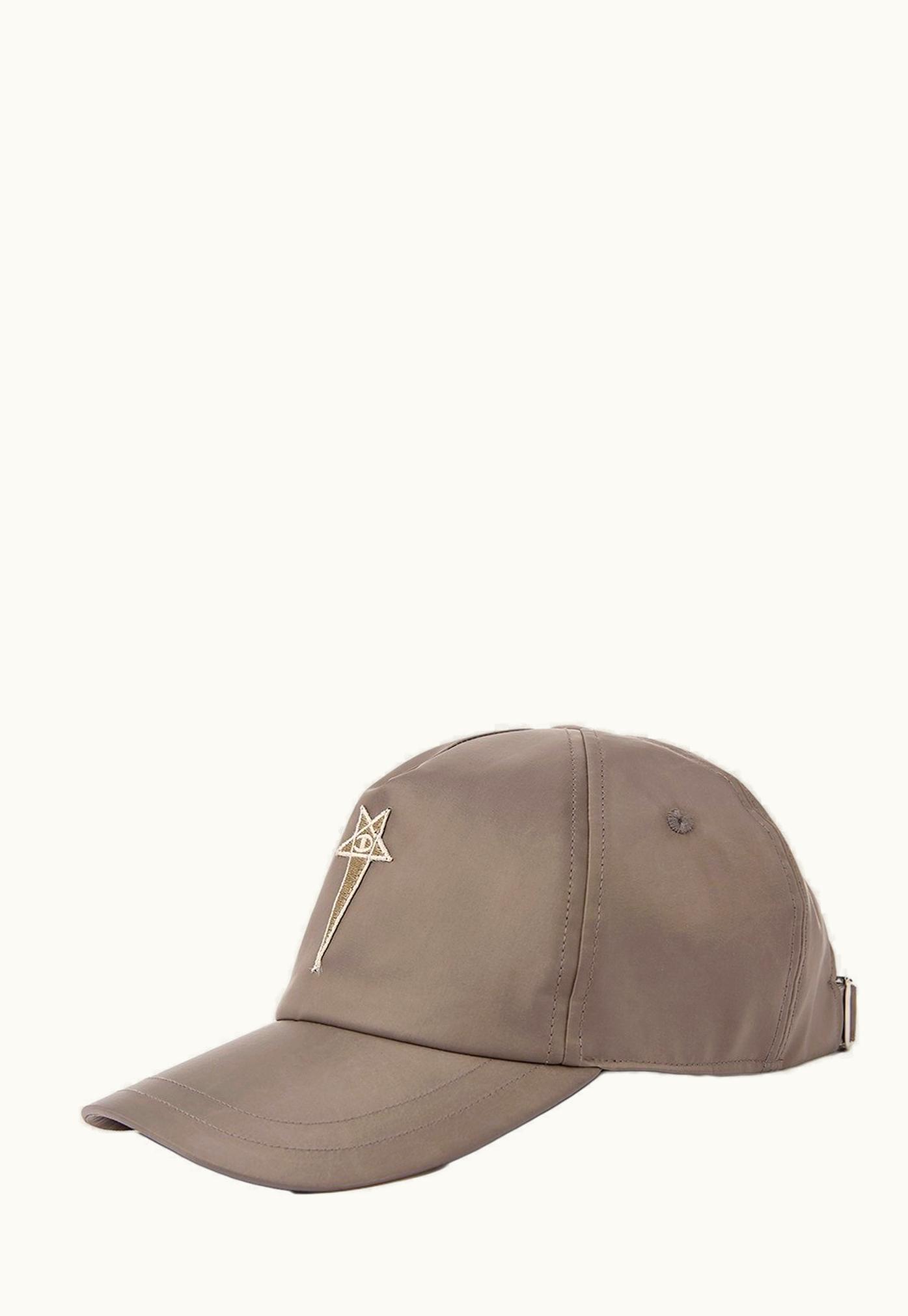 Rick Owens Champion X Rick Owens Baseball Cap In Dust Grey Recycled Nylon