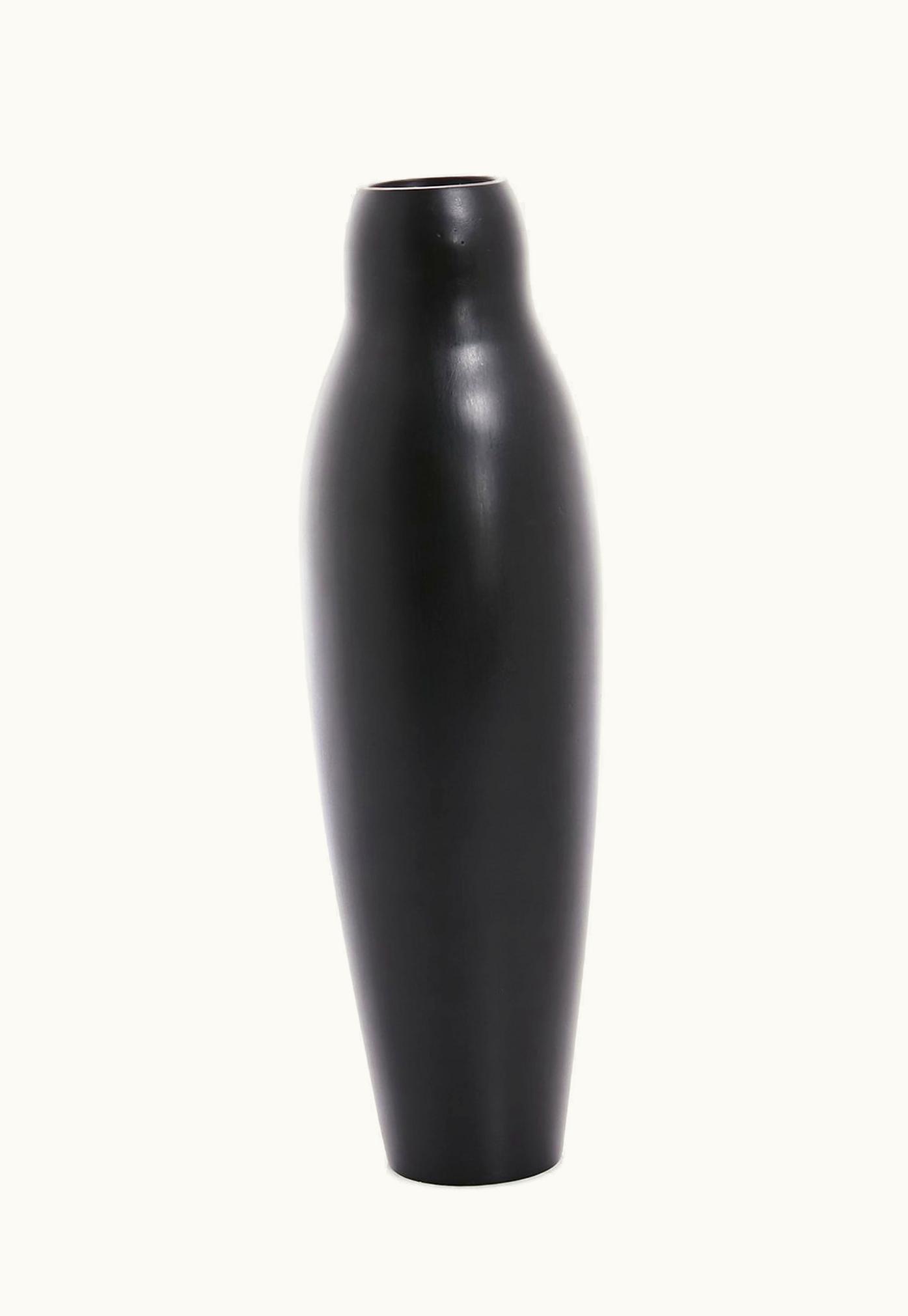Rick Owens Rick Owens Gourd Vase In Black