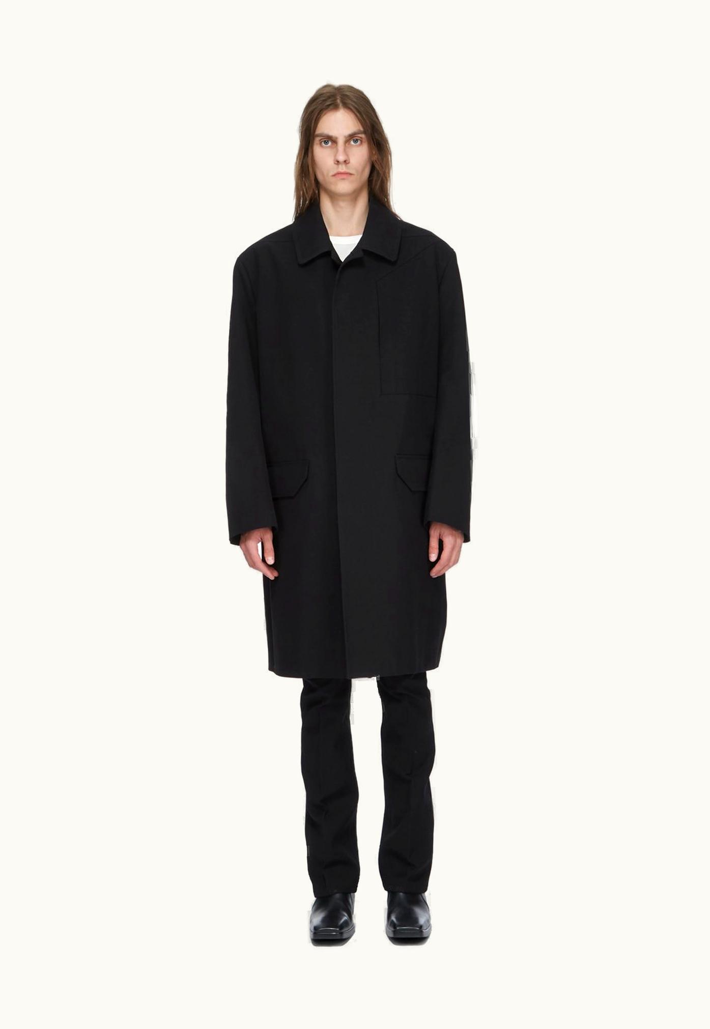Rick Owens Rick Owens SS24 Lido Jumbo Mac In Black Cotton Duck