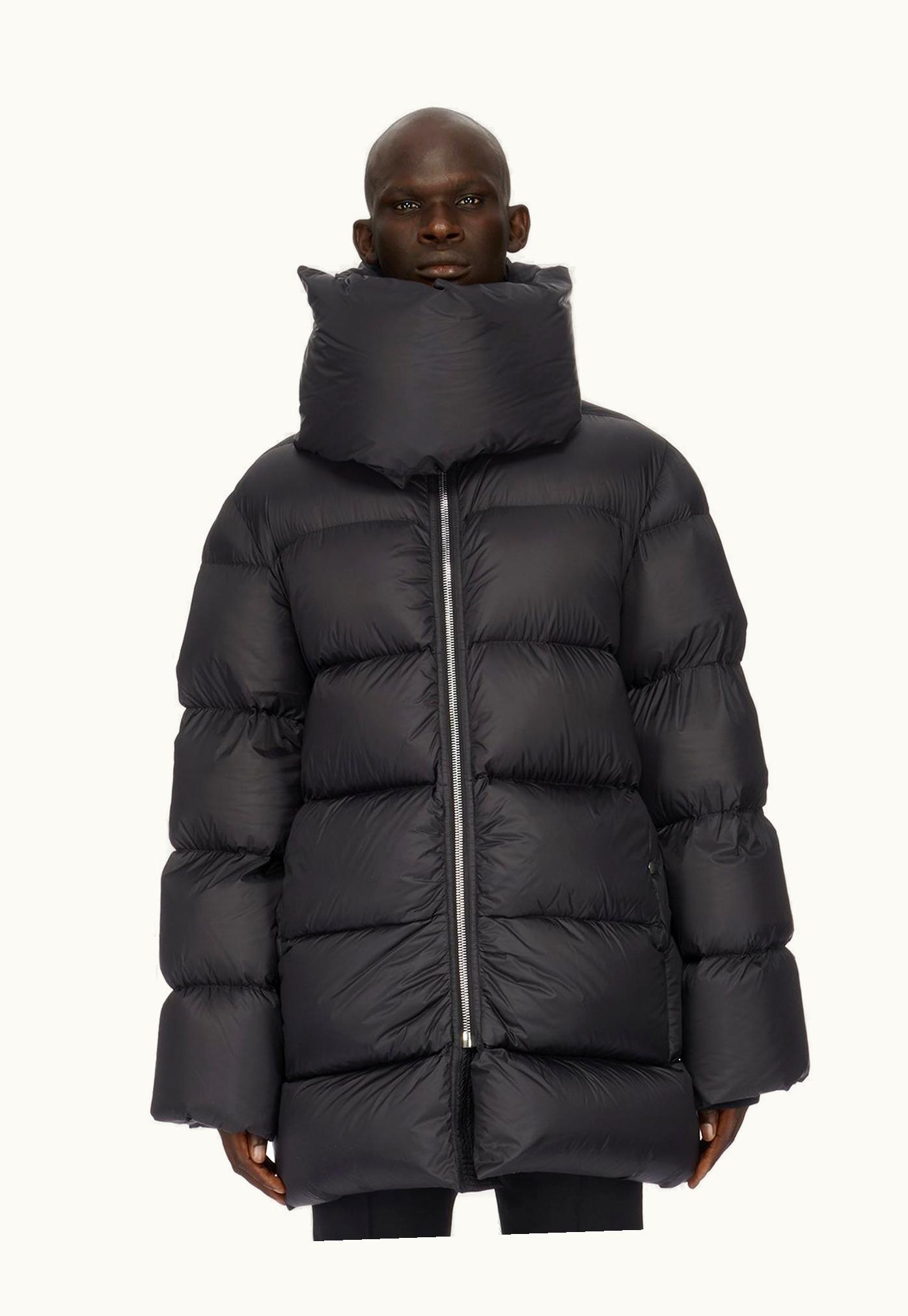 Rick Owens Rick Owens FW23 Luxor Mountain Jkt In Black Recycled Nylon