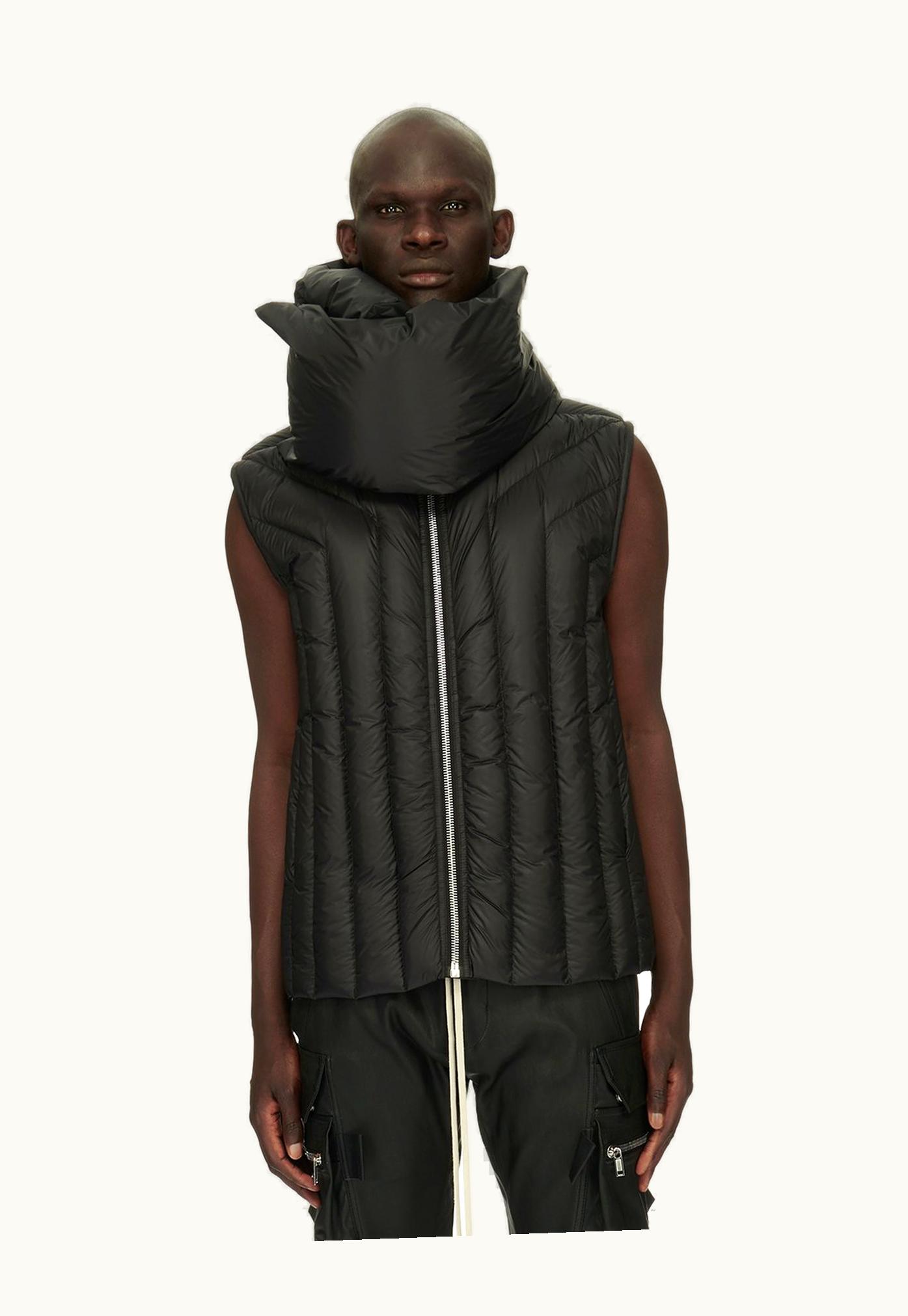 Rick Owens Rick Owens FW23 Luxor Vest Liner In Black Recycled Nylon
