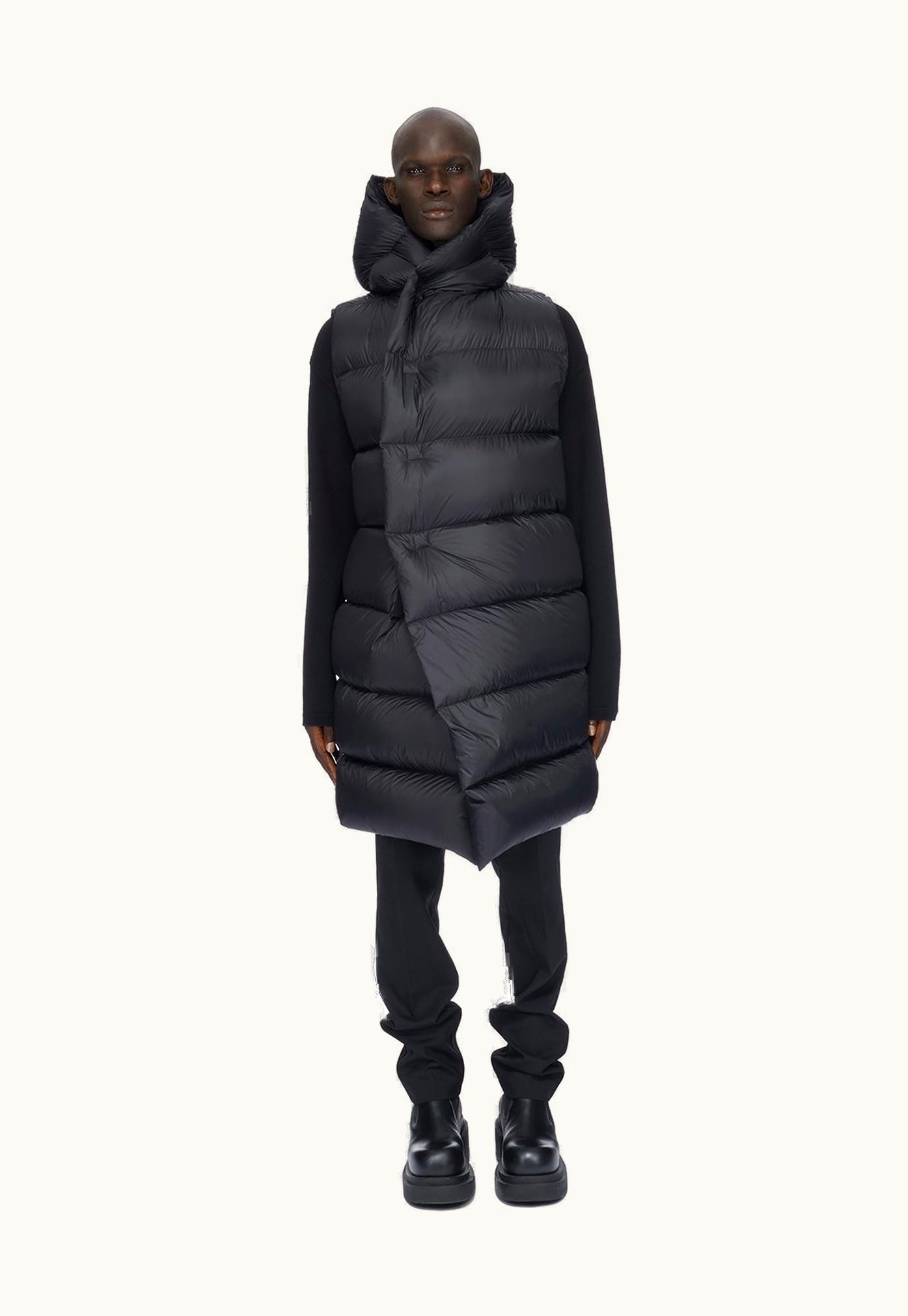 Rick Owens Rick Owens FW23 Luxor Hooded Liner In Black Recycled Nylon