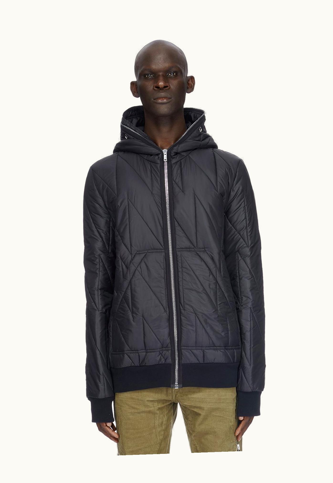 Rick Owens Rick Owens DRKSHDW FW23 Luxor Gimp Jkt In Black Recycled Nylon