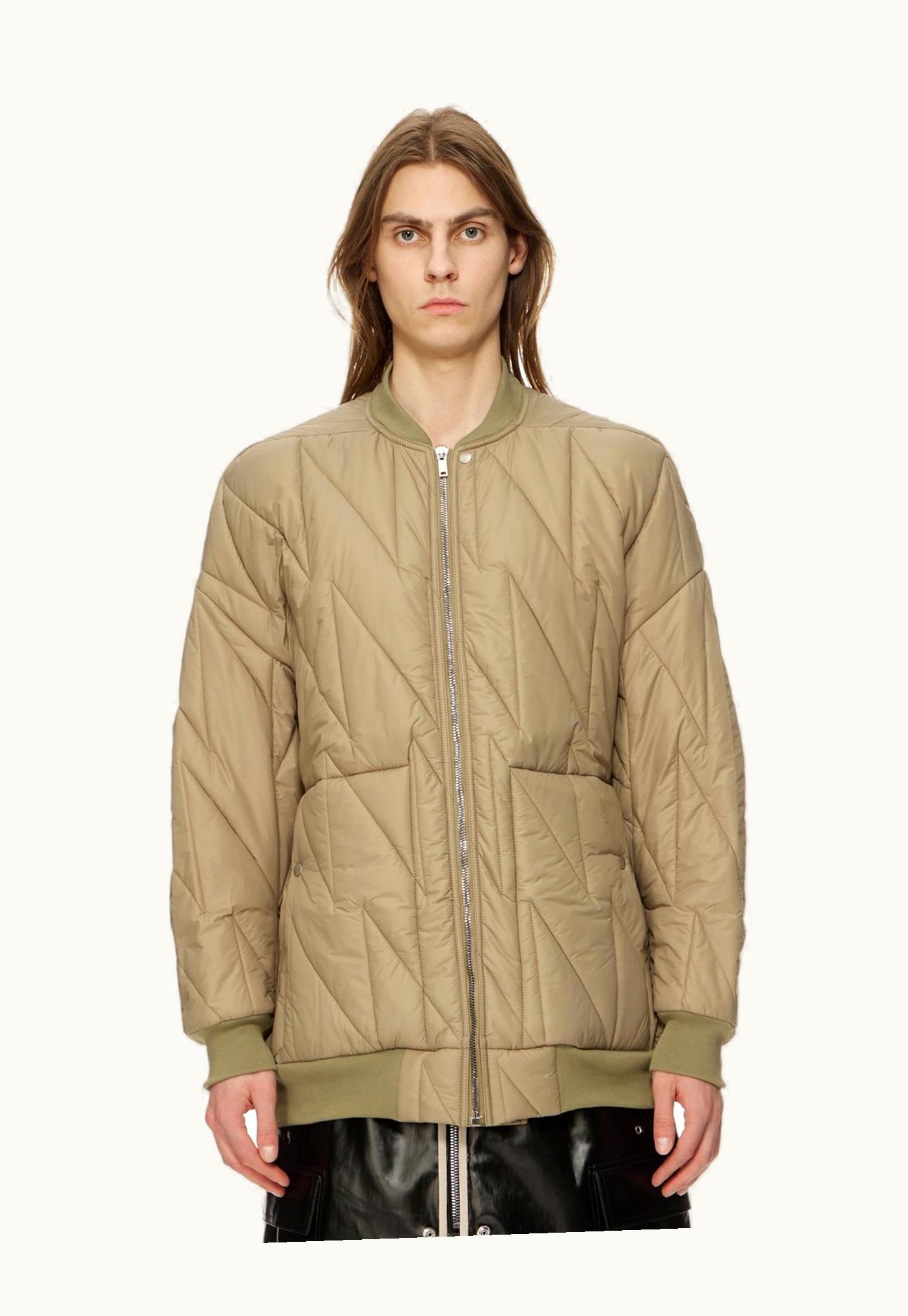 Rick Owens Rick Owens FW23 Luxor Jumbo Flight In Pale Gren Recycled Nylon