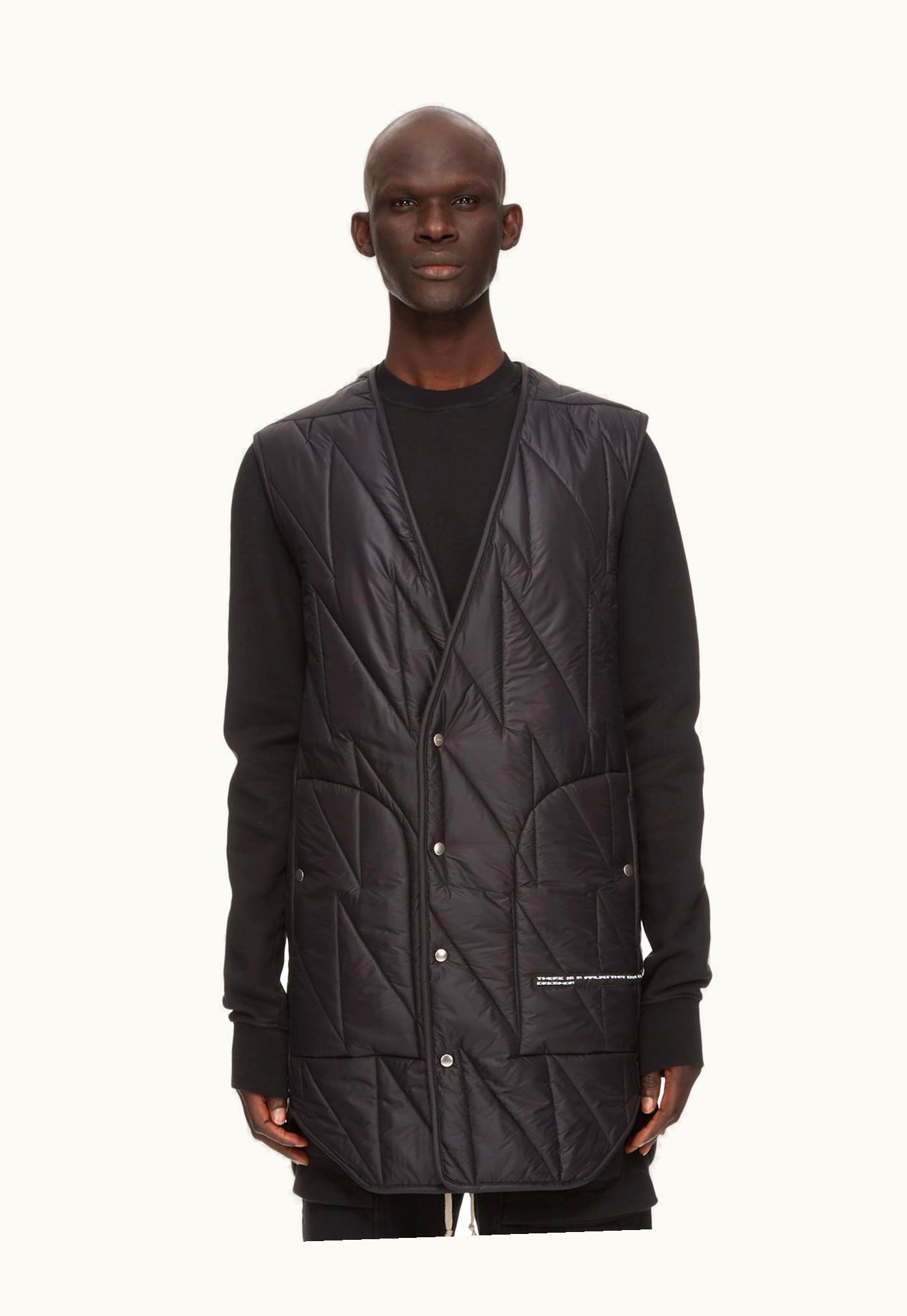 Rick Owens Rick Owens DRKSHDW FW23 Luxor Sl Liner In Black Recycled Nylon