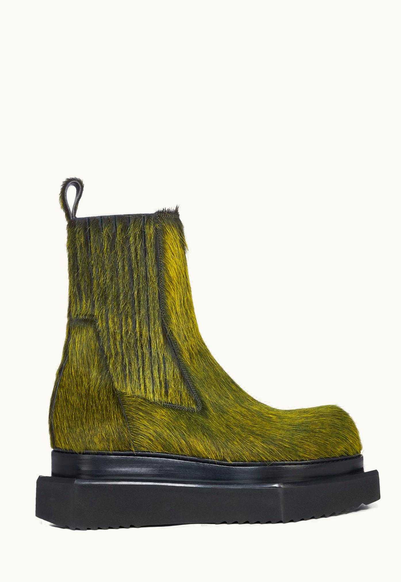 Rick Owens Rick Owens FW23 Luxor Beatle Turbo Cyclops In Melange Long Hair Pony