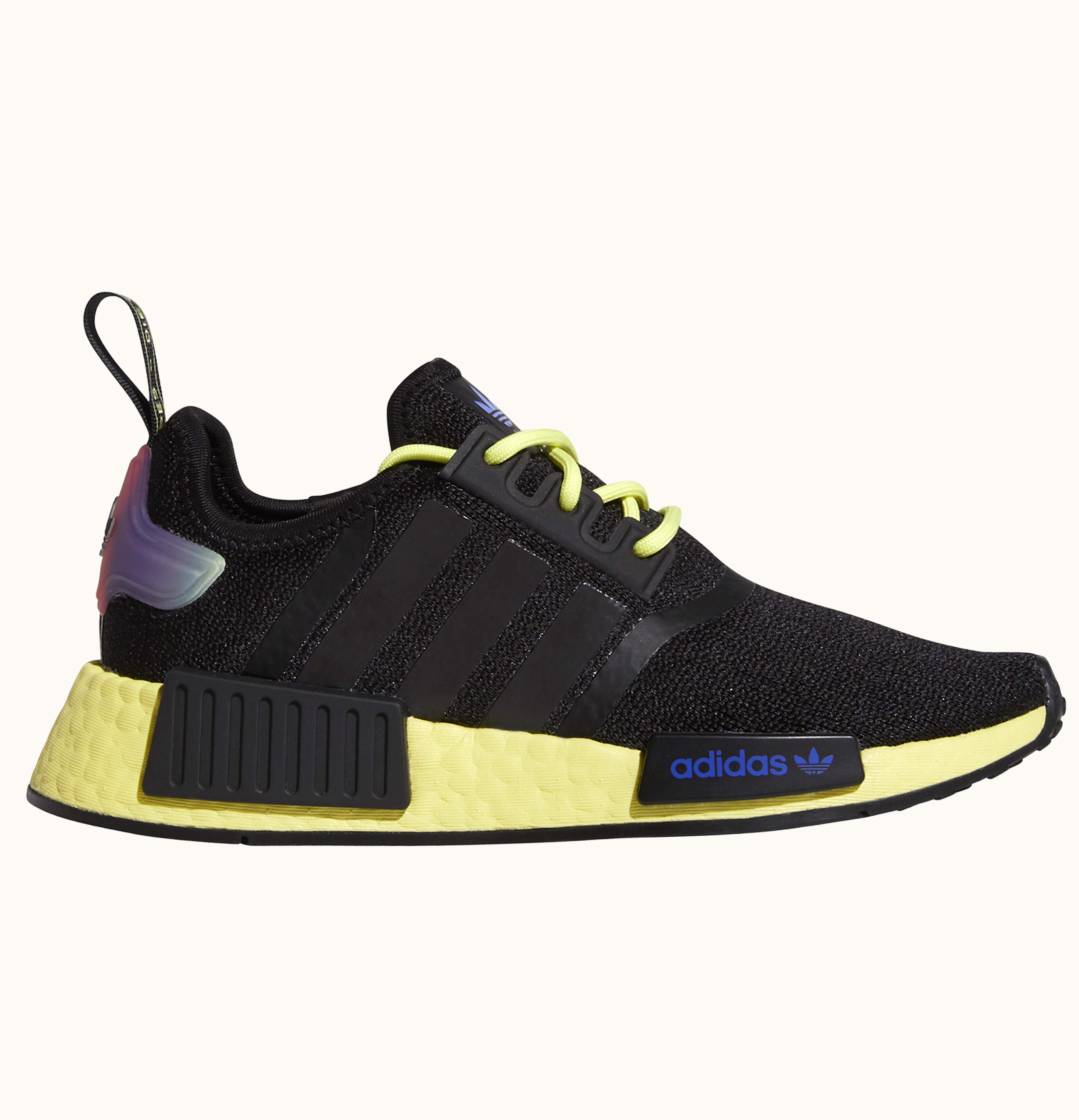 Adidas adidas NMD R1 Black Pulse Yellow GS