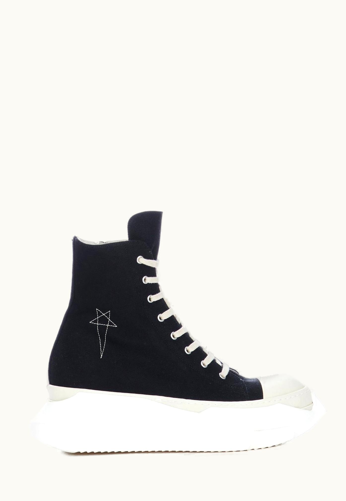 Rick Owens Rick Owens DRKSHDW FW23 Luxor Abstract Sneak In Black 13oz Overdyed Denim