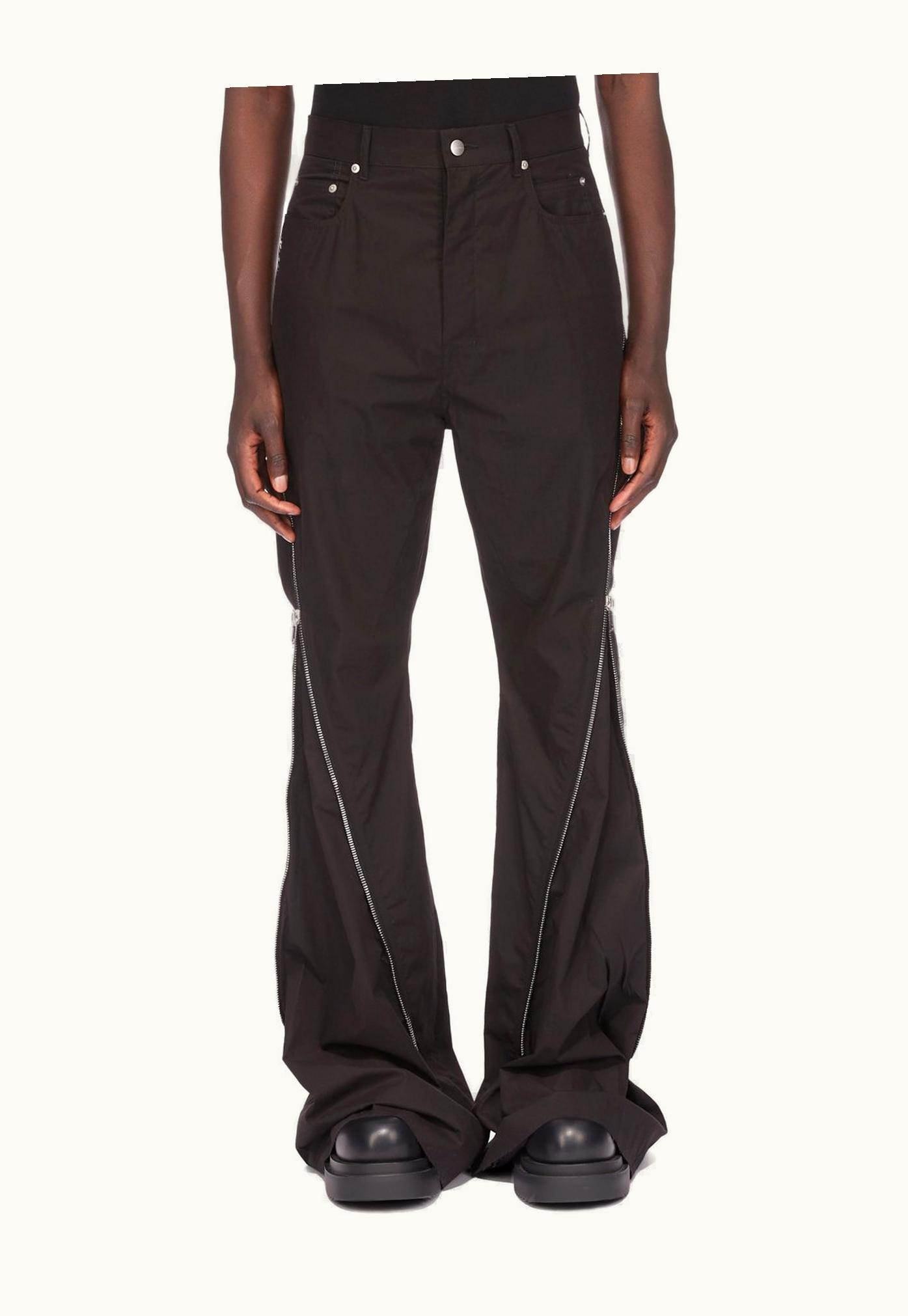 Rick Owens Rick Owens SS24 Lido Bolan Banana In Black Cotton Poplin
