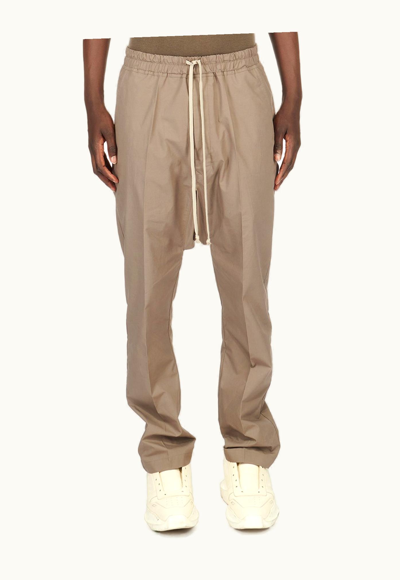 Rick Owens Rick Owens SS24 Lido Drawstring Long In Dust Cotton Poplin