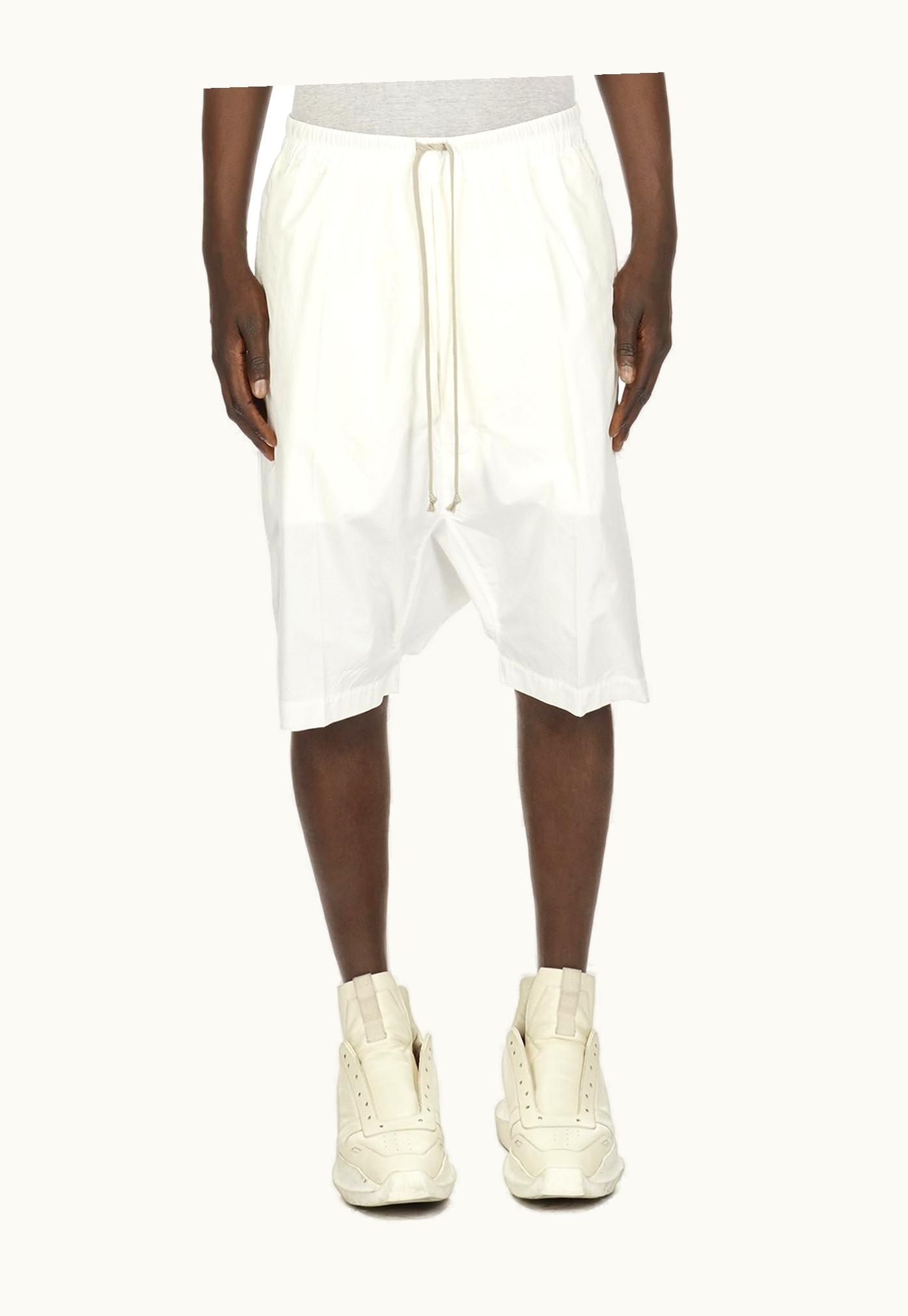 Rick Owens Rick Owens SS24 Lido RICK's Pods In Milk Cotton Poplin