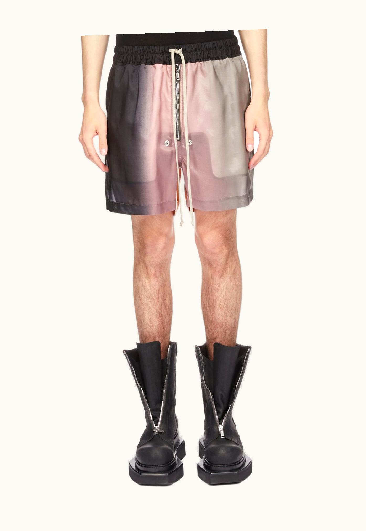 Rick Owens Rick Owens SS24 Lido Bela Boxers In Lido Degrade Printed Japonette