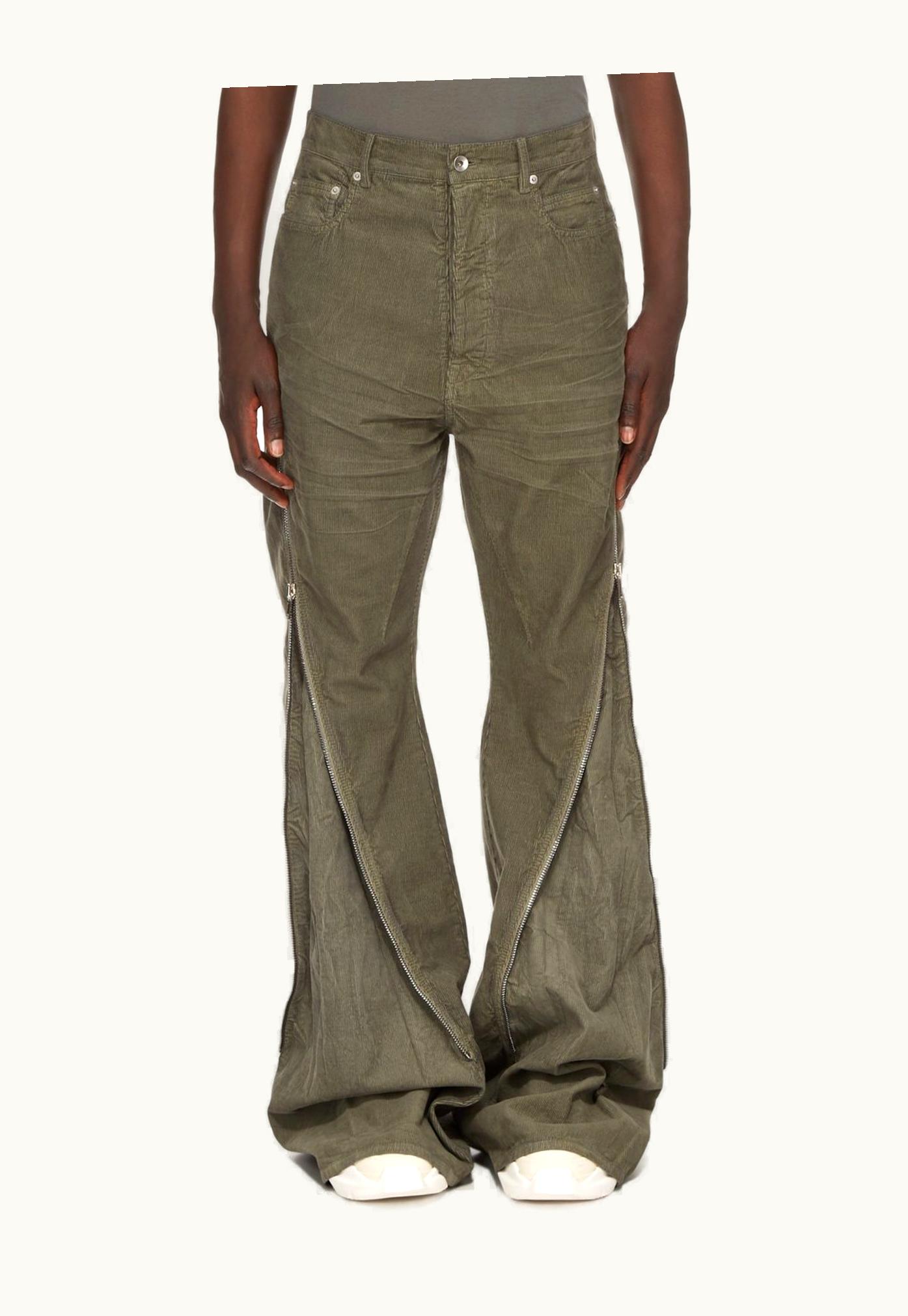 Rick Owens Rick Owens FW23 Luxor Bolan Banana In Hustler Blue Cotton Corduroy