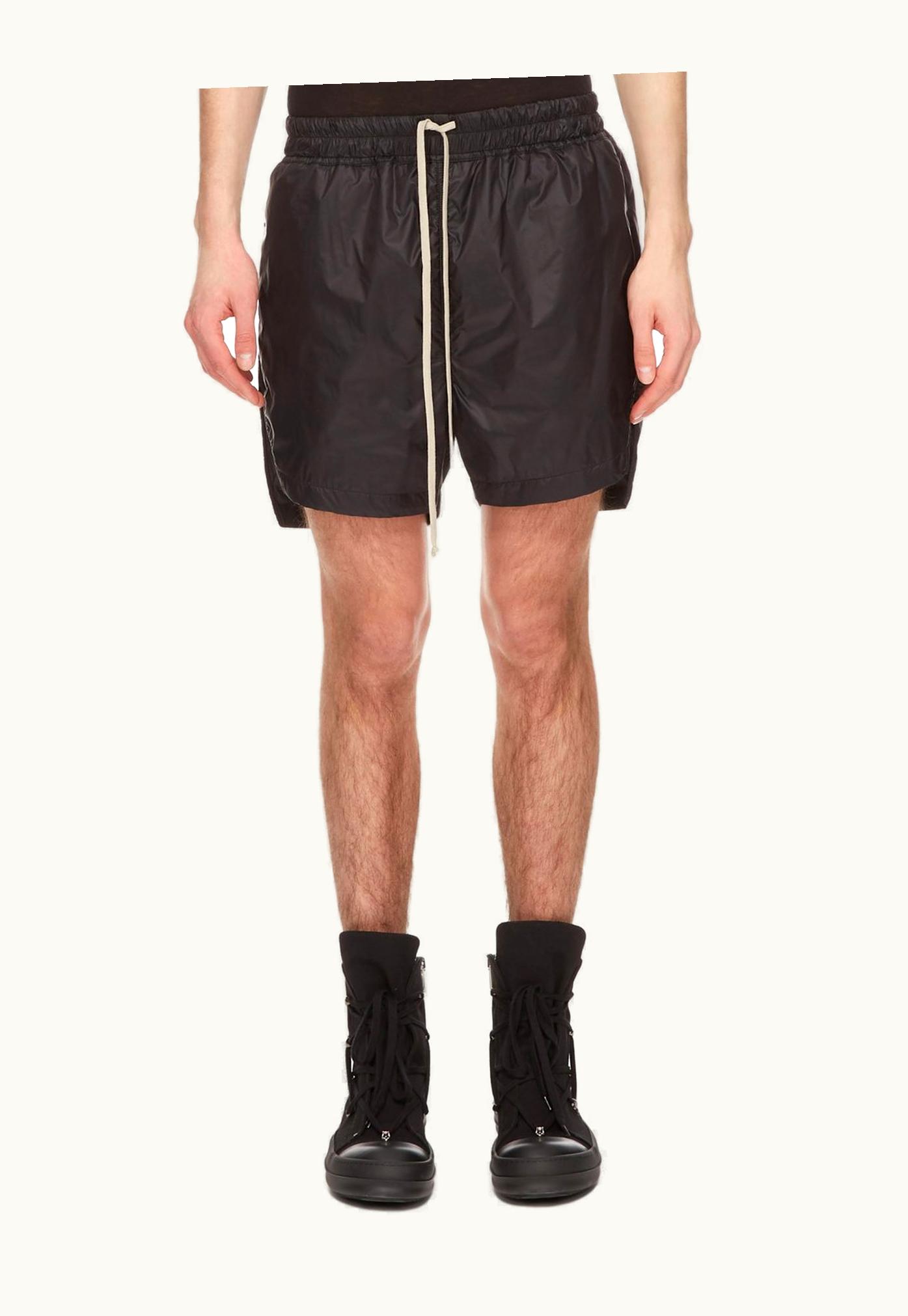 Rick Owens Rick Owens DRKSHDW FW23 Luxor Phleg Boxers In Black Recycled Nylon